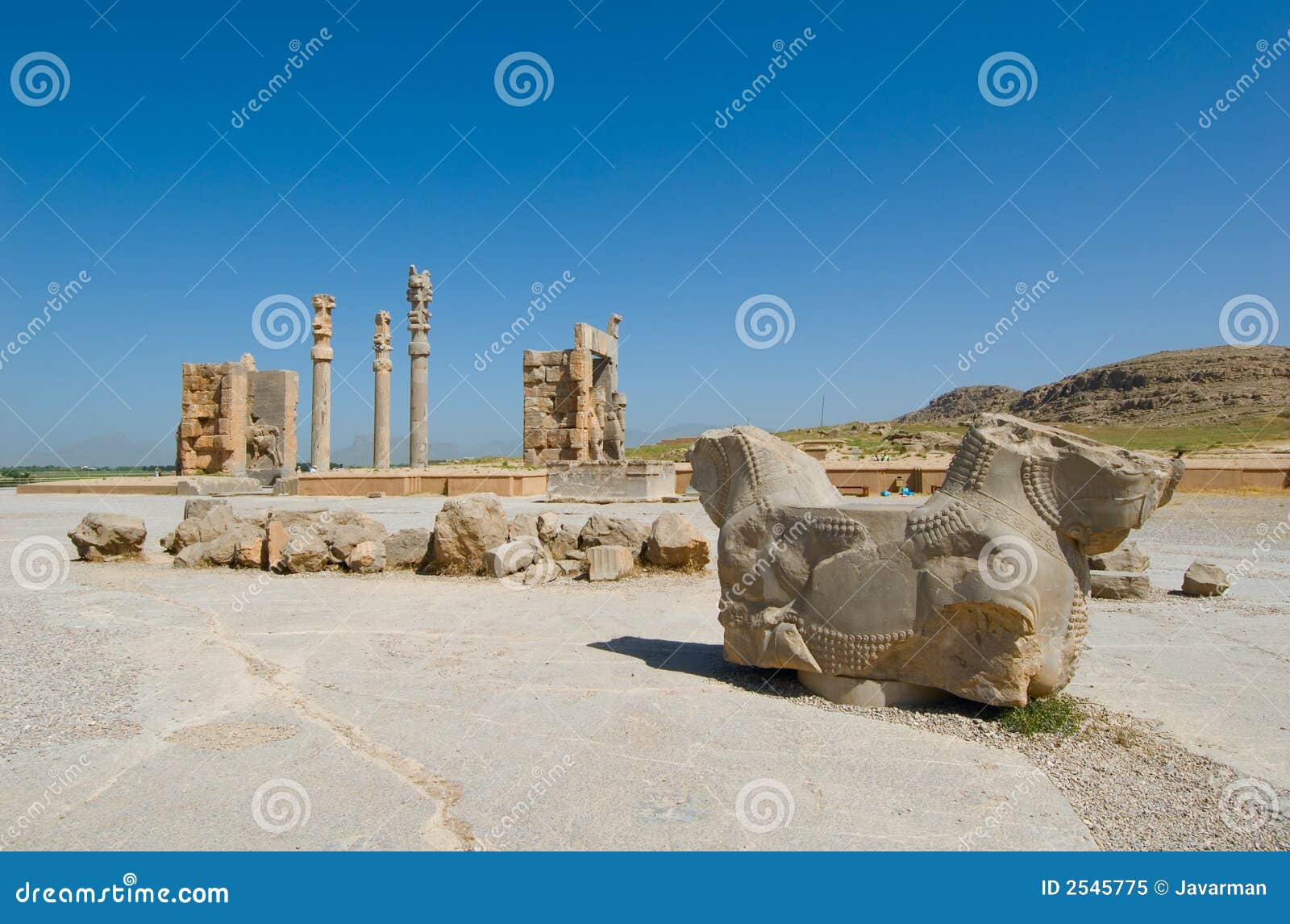 Στήλες της αρχαίας πόλης Persepolis