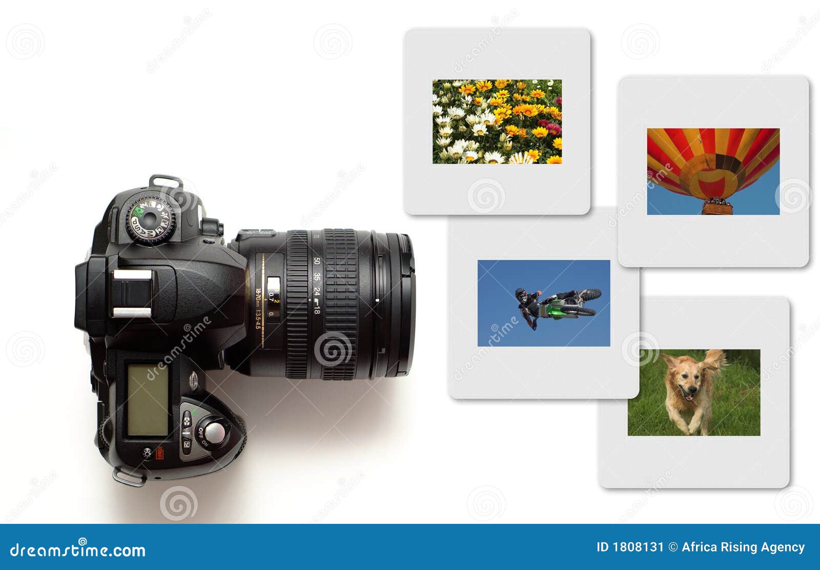 το χρώμα φωτογραφικών μηχα&n. η φωτογραφική μηχανή που χρωματίστηκε απομόνωσε το σύγχρονο διαταγμένο λευκό φωτογραφικών διαφανειών φωτογραφιών σχεδιαγράμματος slr