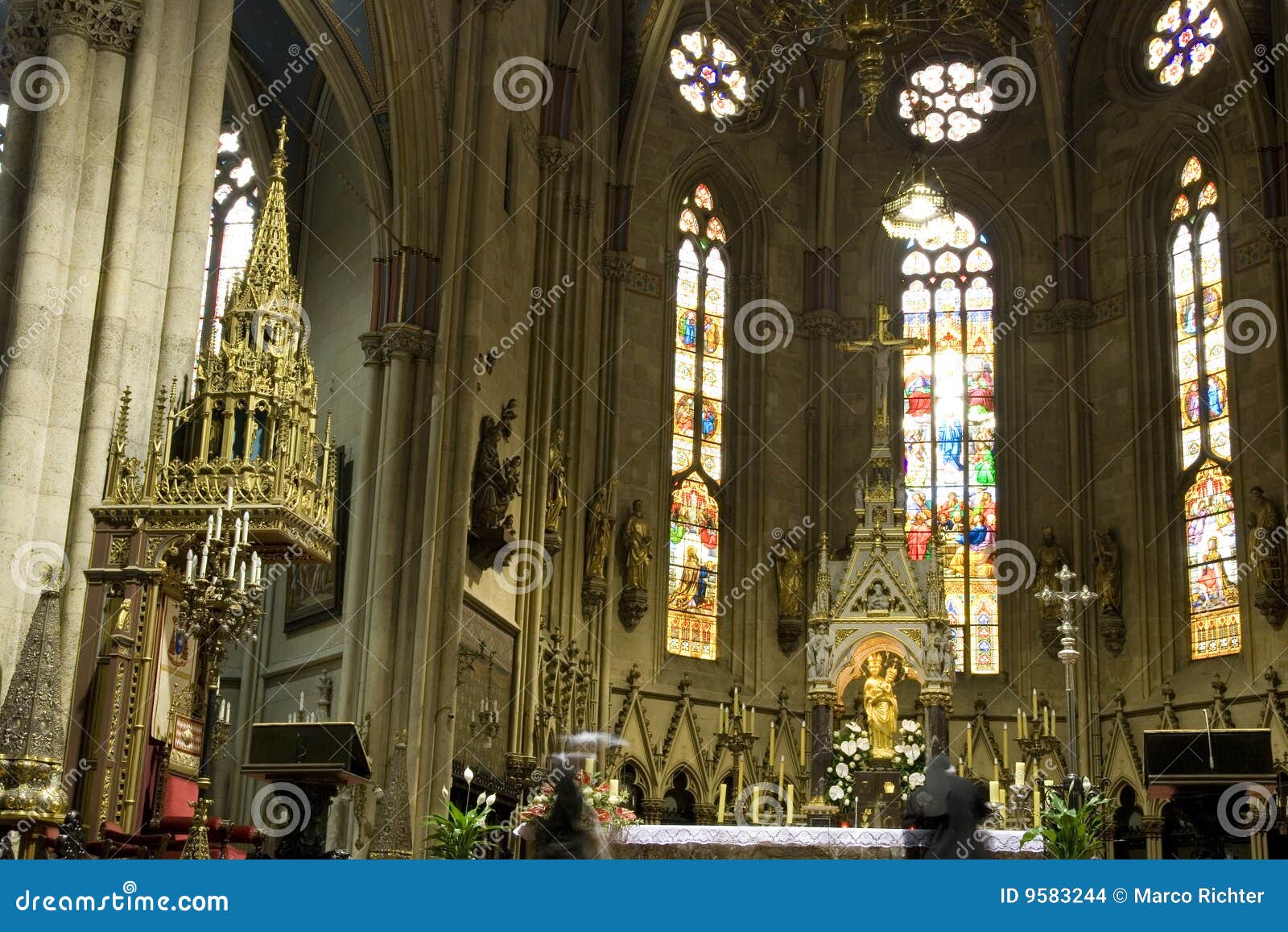 όμορφος cathedreal. όμορφο μεγάλο cathedreal Ζάγκρεμπ