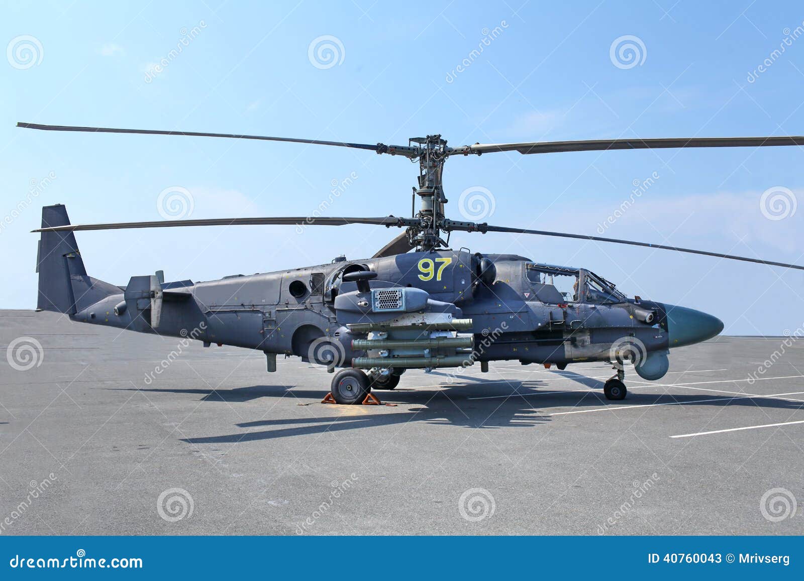 Аллигатор вертолета Ka-52. Русский аллигатор штурмового вертолета Ka-52