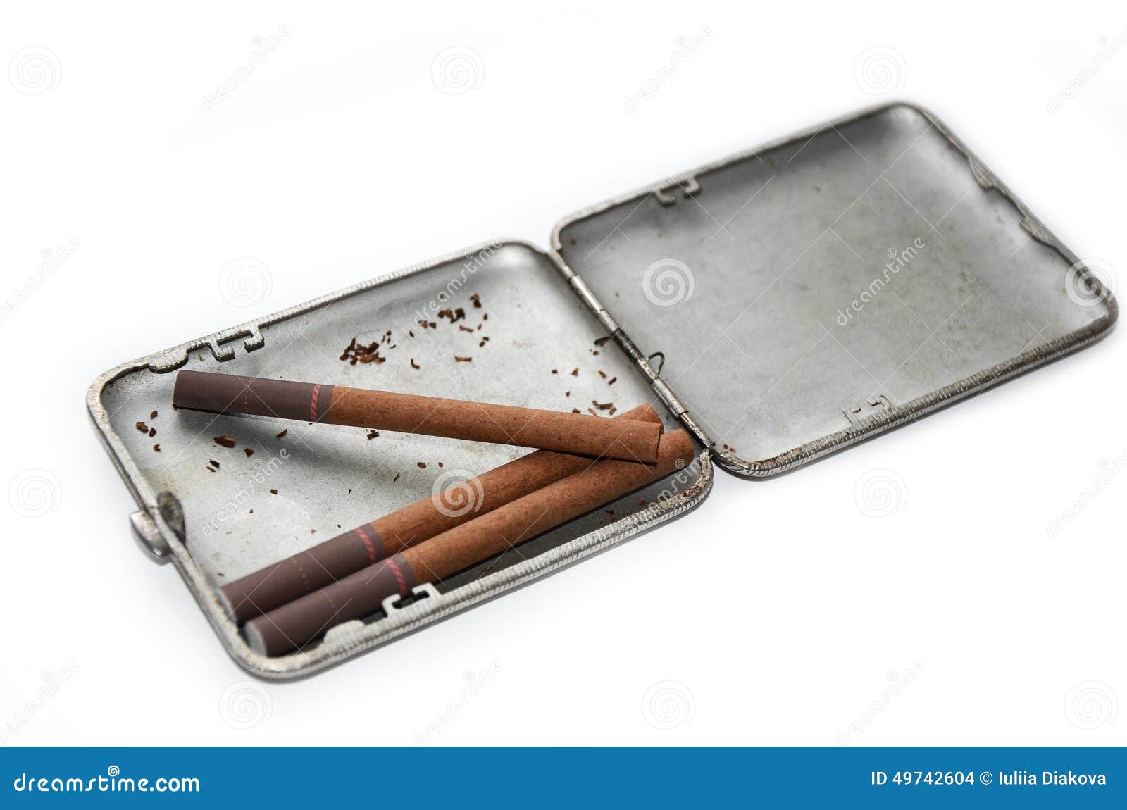 Портсигар для сигарет старинный