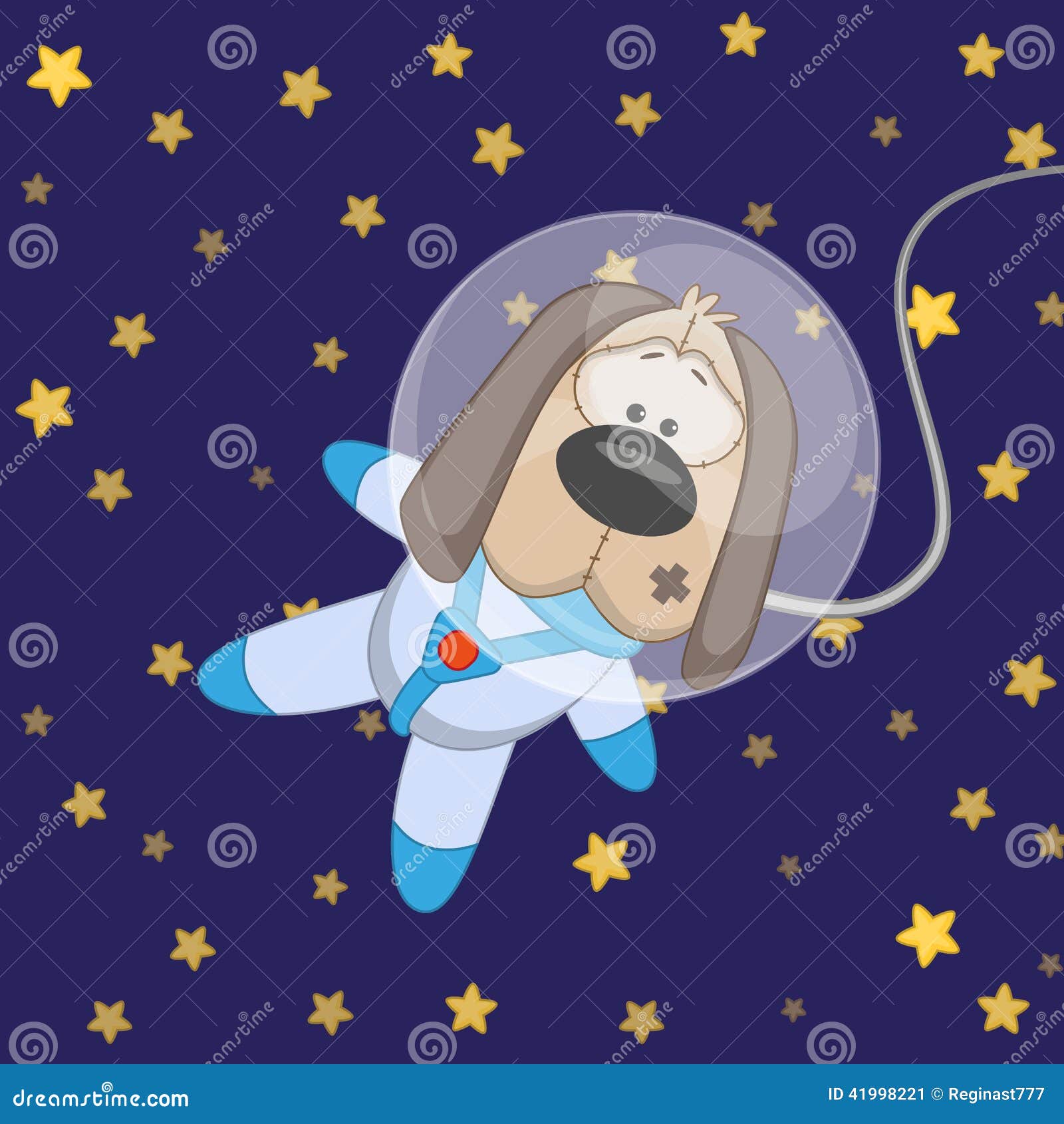 Собака в космосе иллюстрации