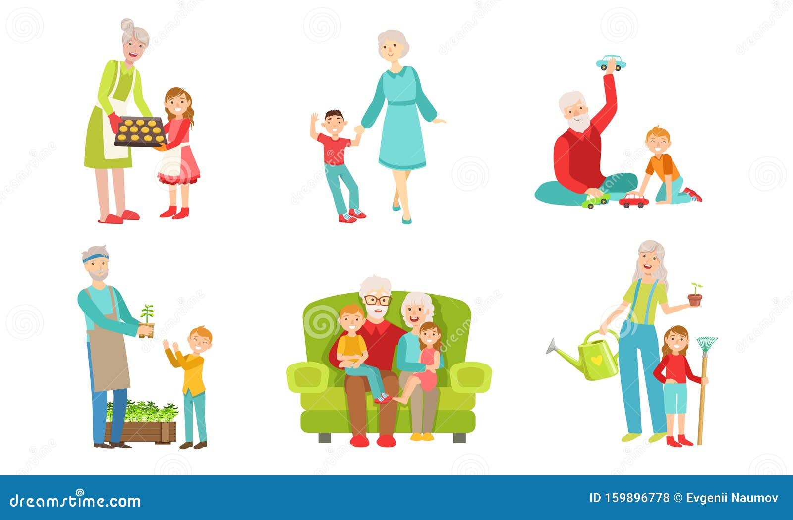 картинки бабушки и дедушки для детей