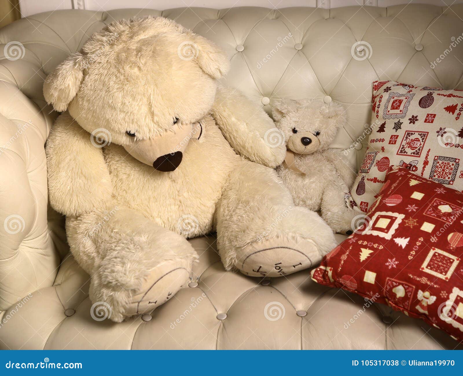 Teddy Bear on the Sofa