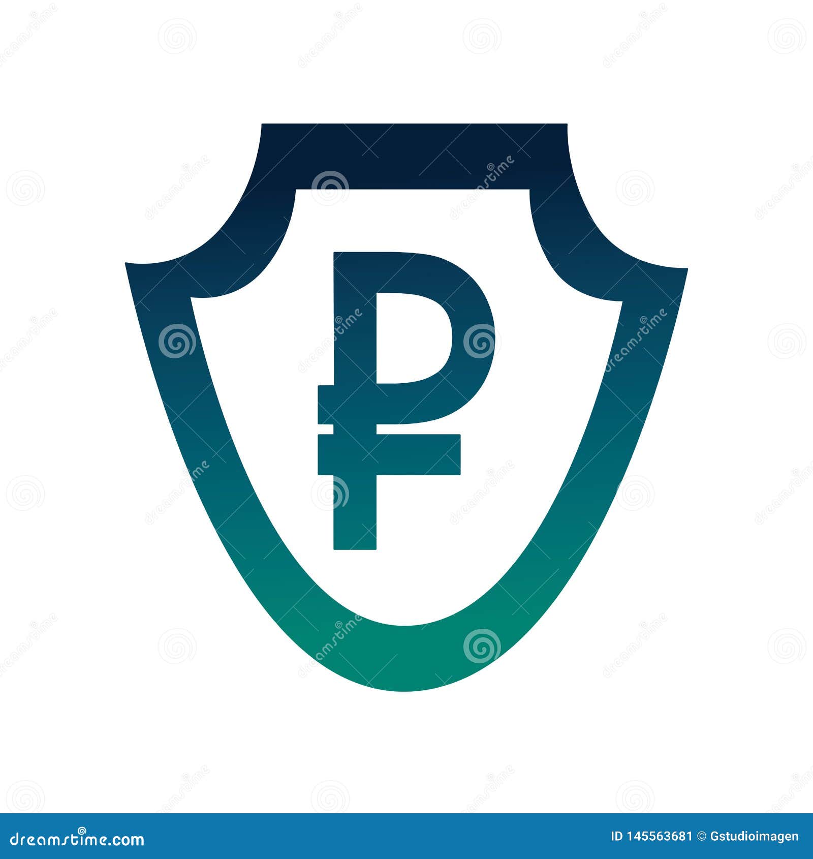 Валюта как иностранная фондовая биржа символа рубля экрана Иллюстрация ...