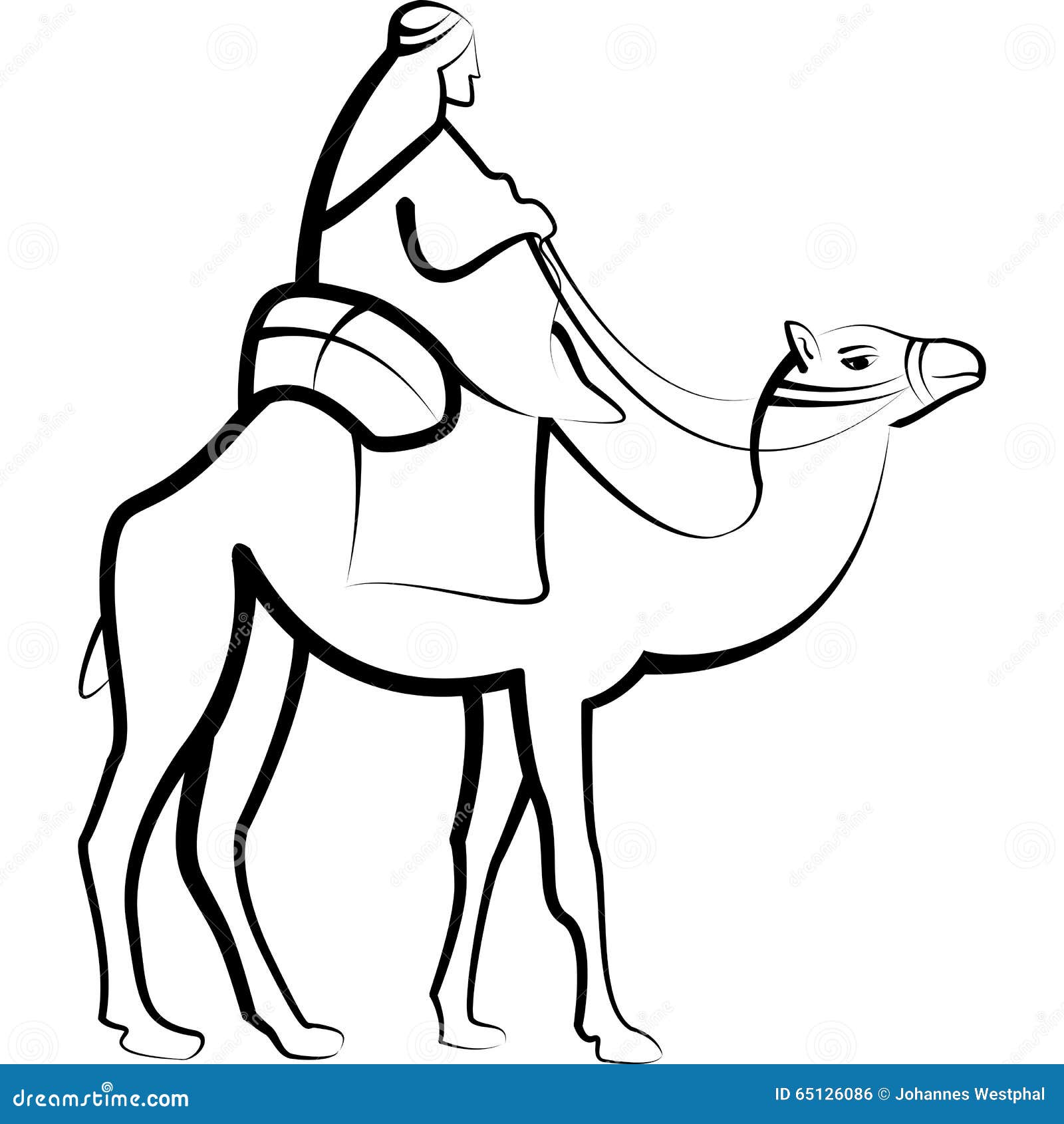 Бедуин рисунок