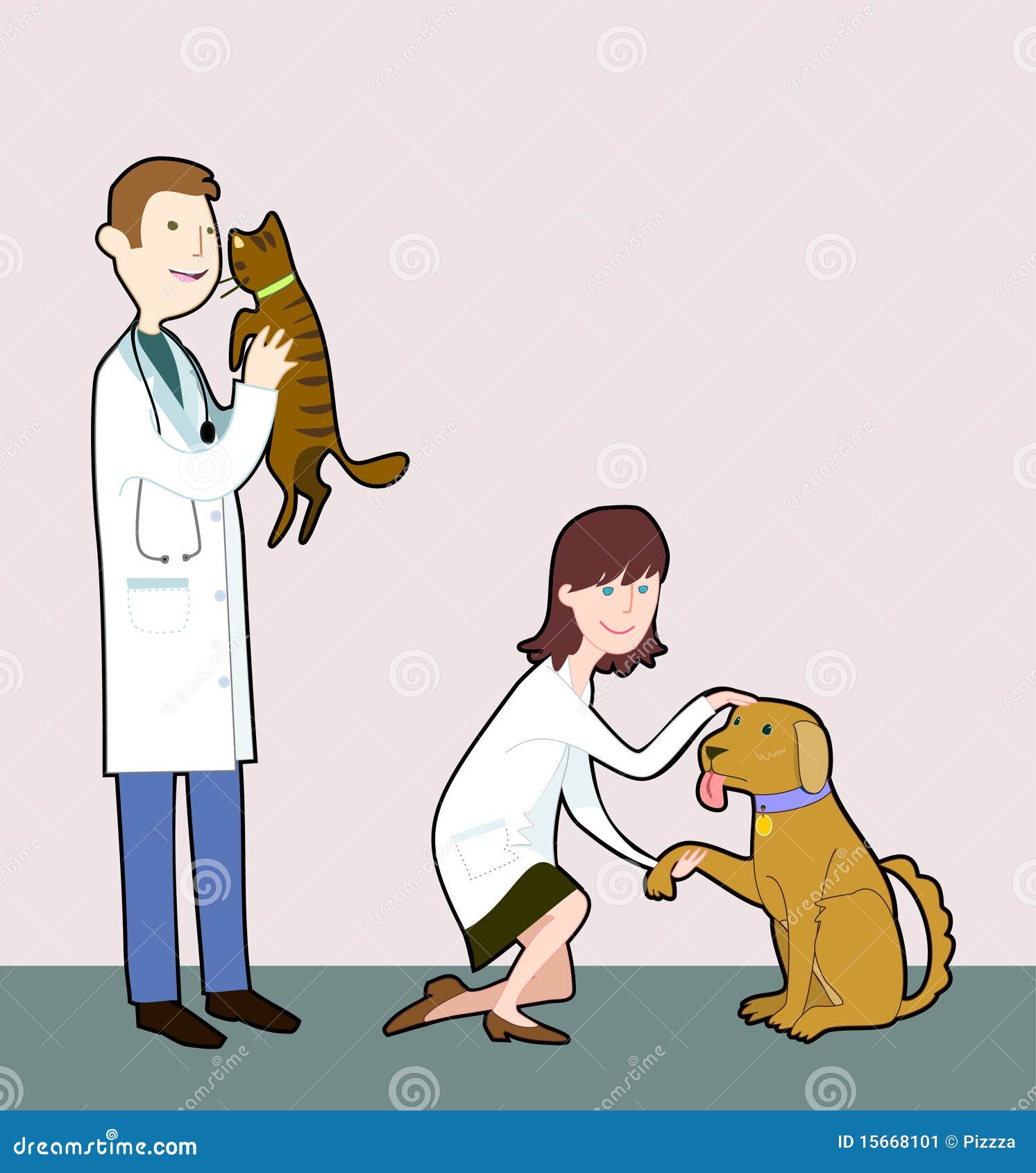 Рисунки связанные с ветеринаром
