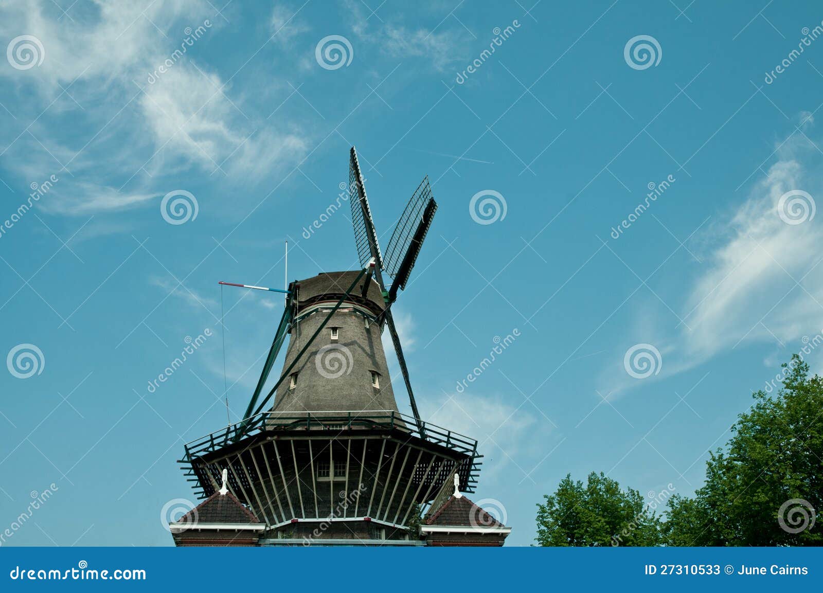 Ветрянка. Одна из последних ветрянок в Амстердам