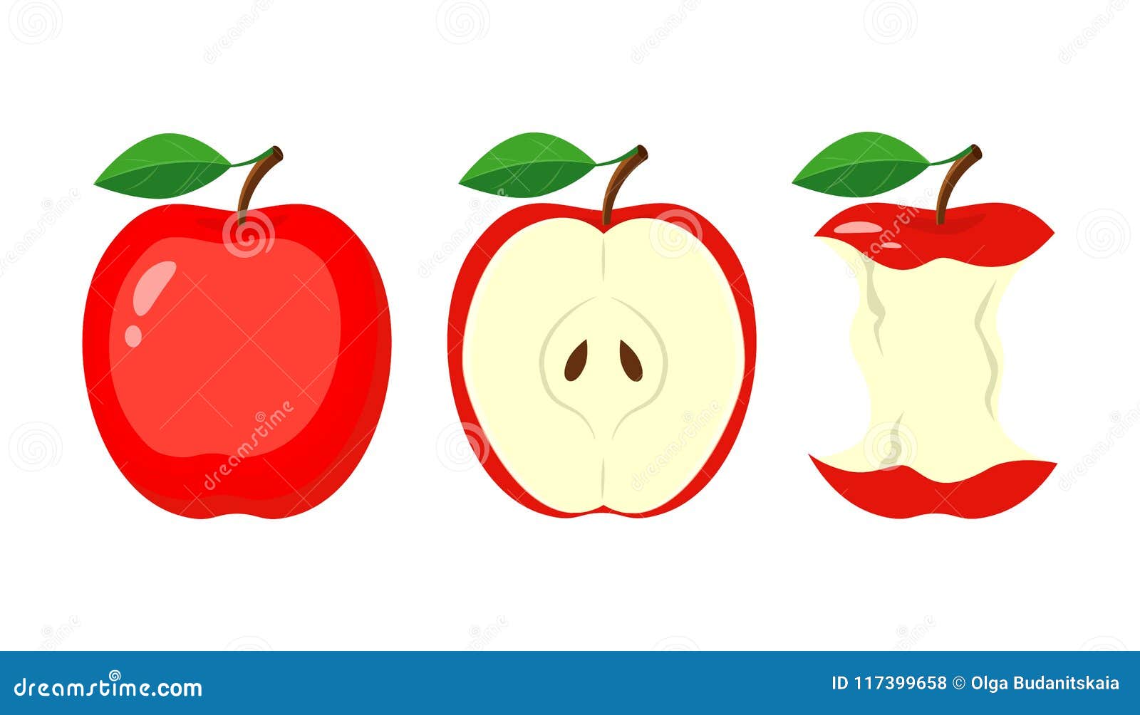 Яблоко адоб иллюстратор