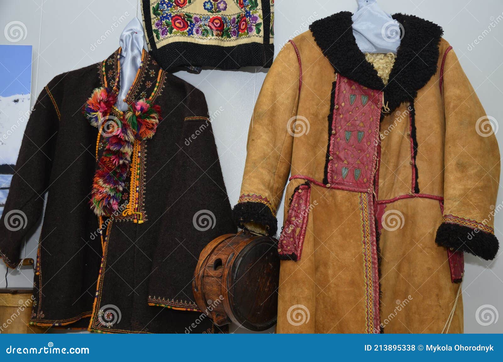 Выставка этнографической украинской одежды Xix века Редакционное ...