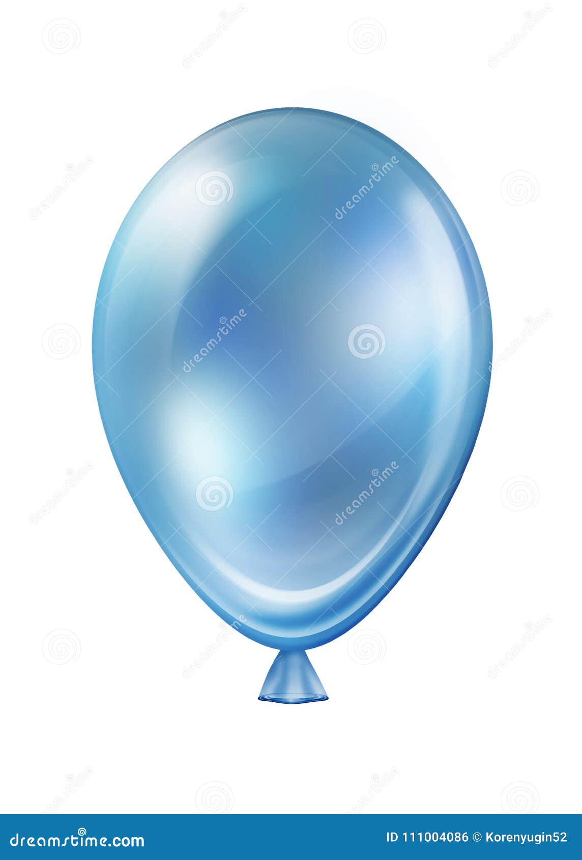 Голубое украшение праздника воздушного шара летания горячего воздуха изолированное на белизне. Голубое украшение праздника воздушного шара летания горячего воздуха изолированное на белой предпосылке, иллюстрации запаса