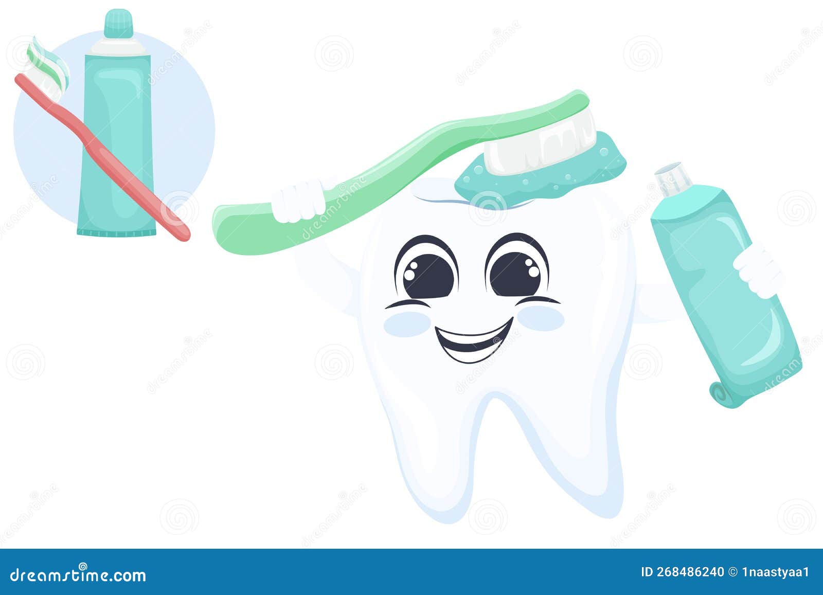 World Dentist Day, Dentist. Funny Dental Illustrations, Dental Care
