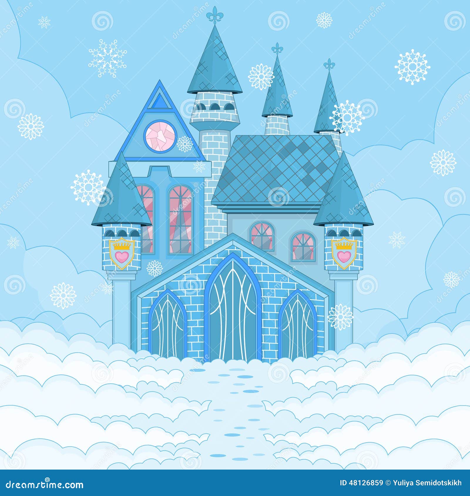Сказочный дворец Деда Мороза и Снегурочки