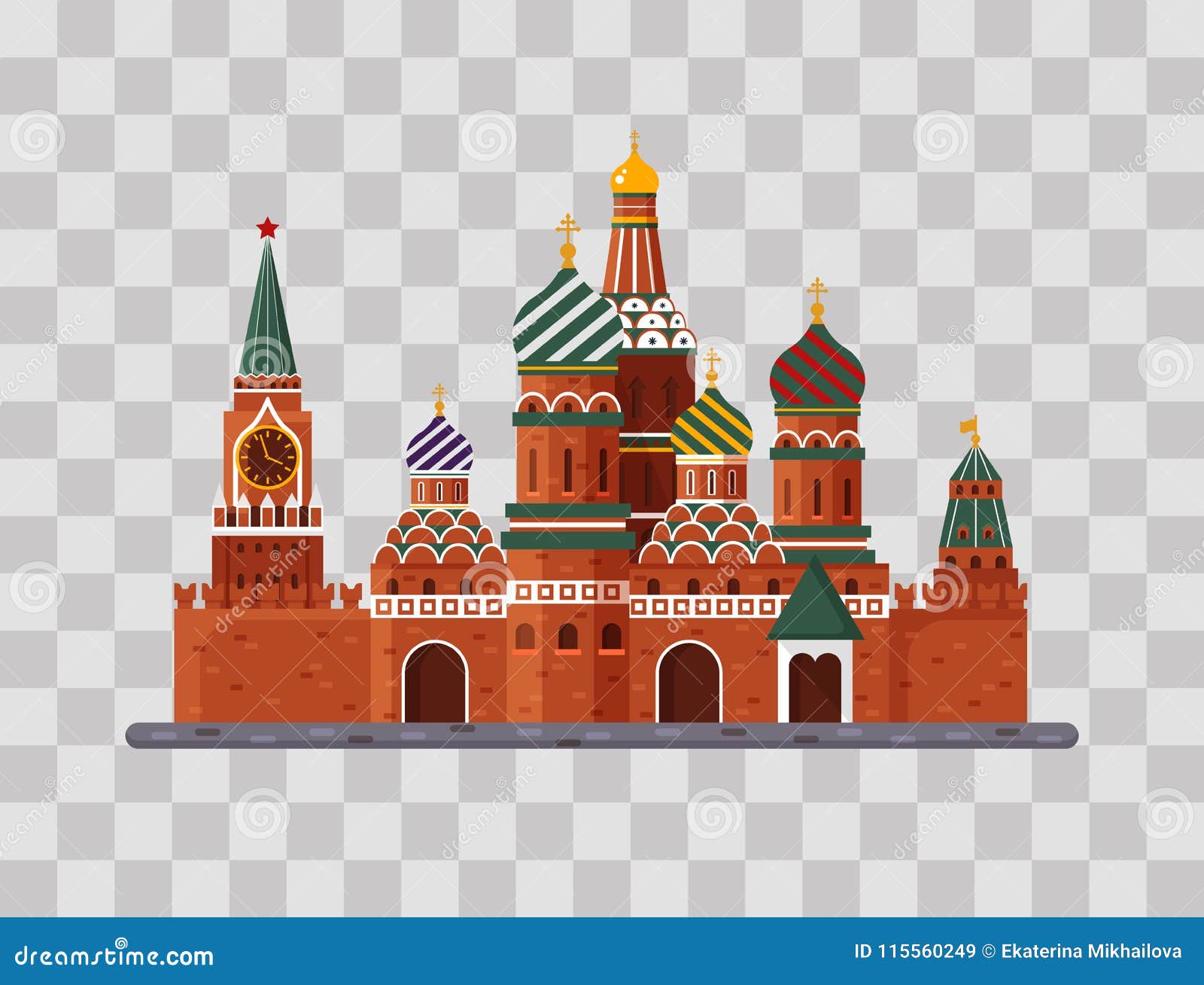 Картинка Красная Площадь На Прозрачном Фоне