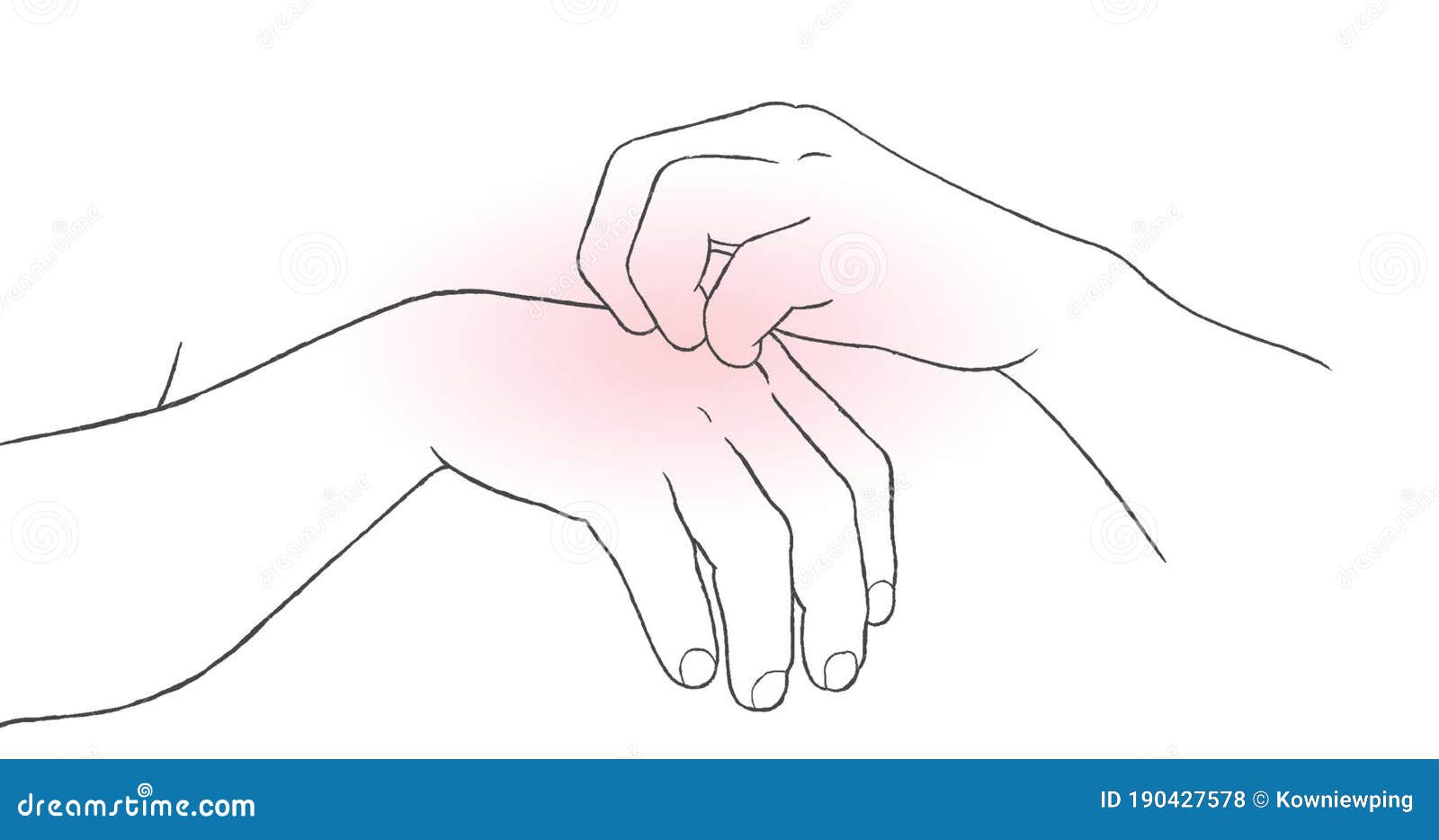 Есть зуд видеоматериал. Видео насчитывающей рука, мужчина - 190427578