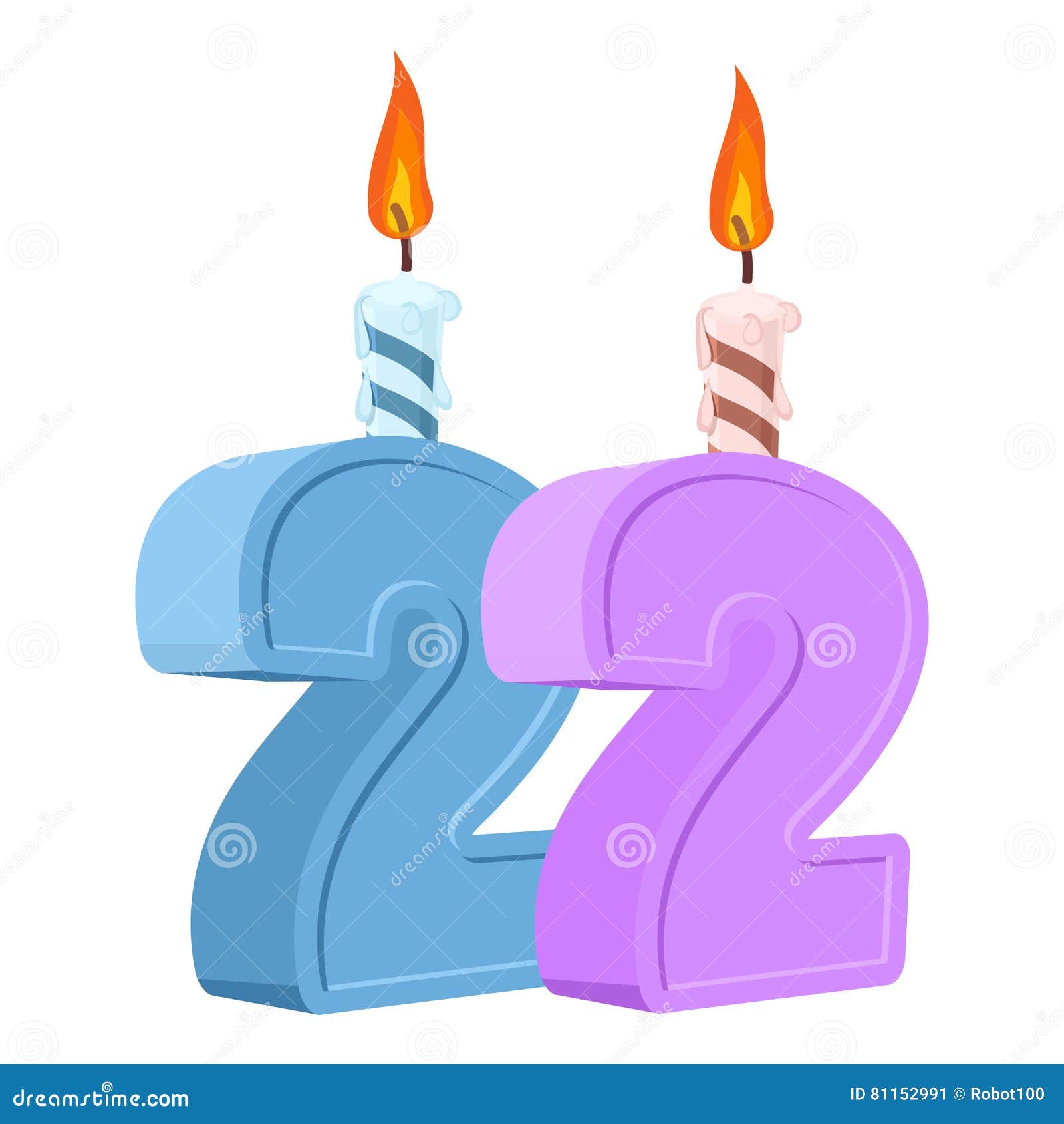 Свечка 22 года