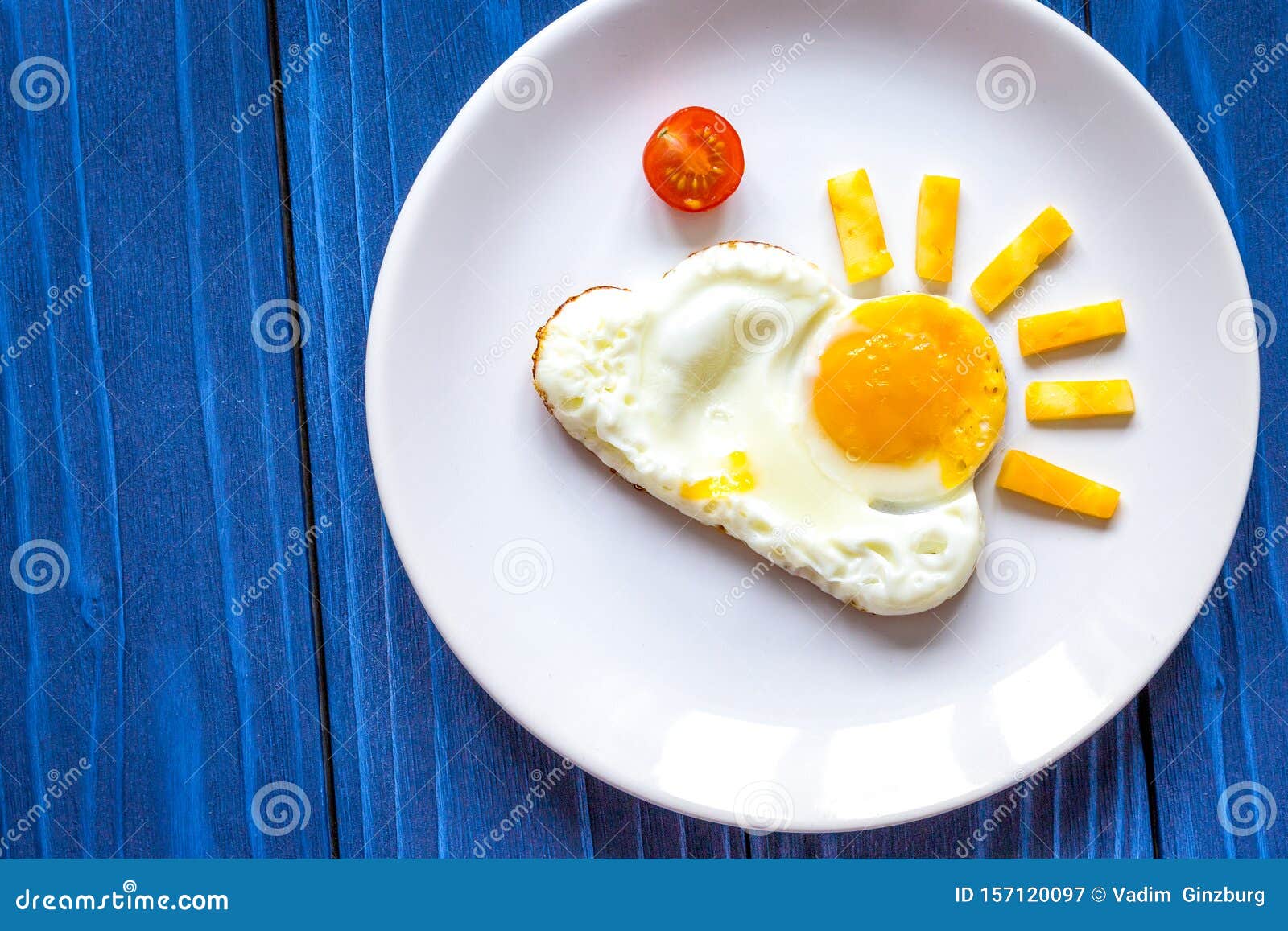 завтрак ребенку из яиц
