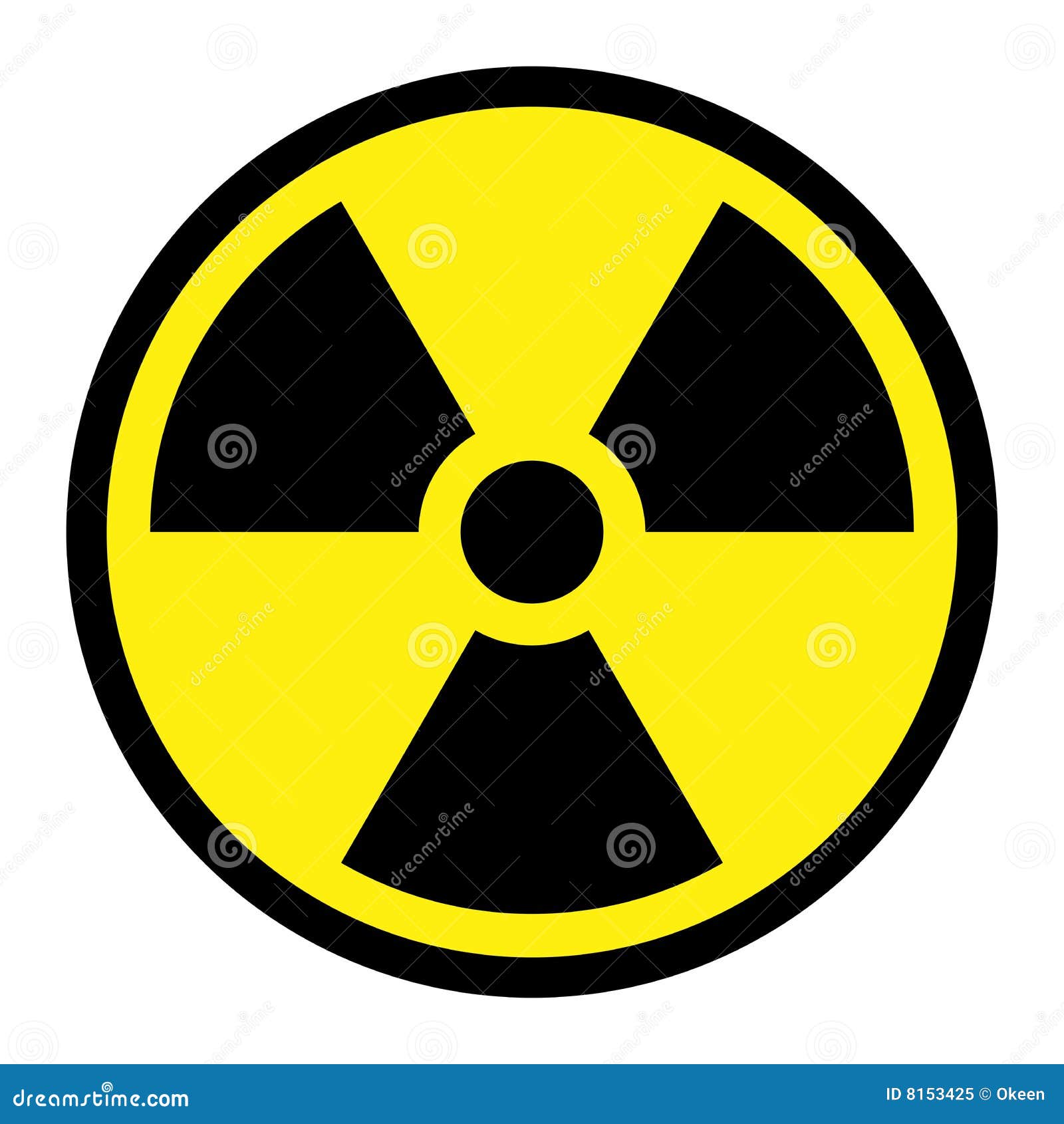 Нашивка Знак радиации