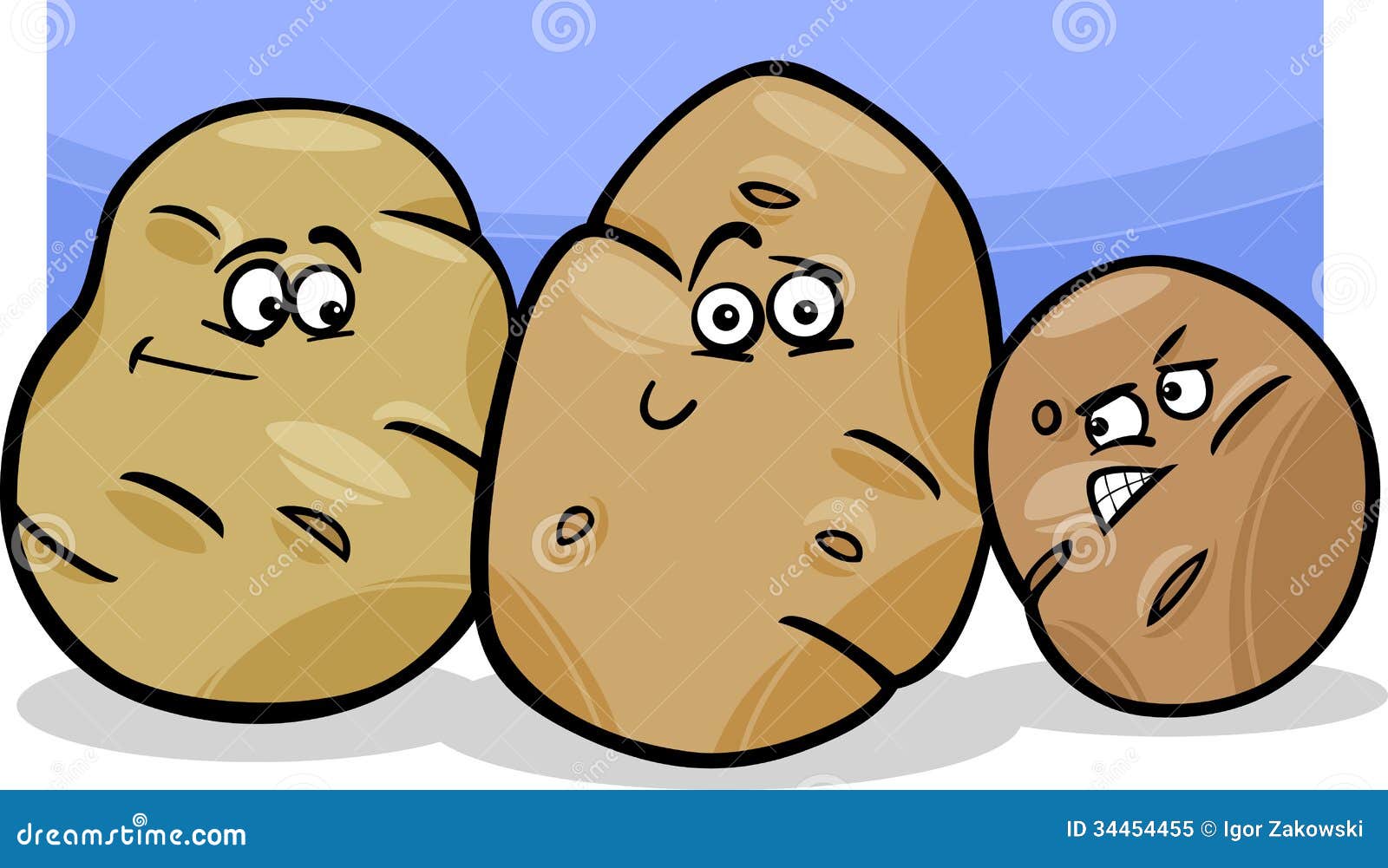 Плачущая картошка