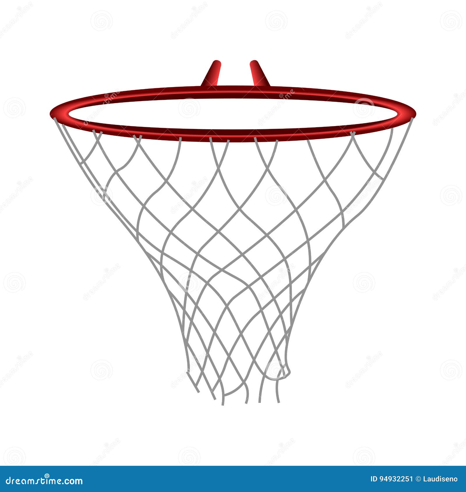Баскетбольная сетка на прозрачном фоне