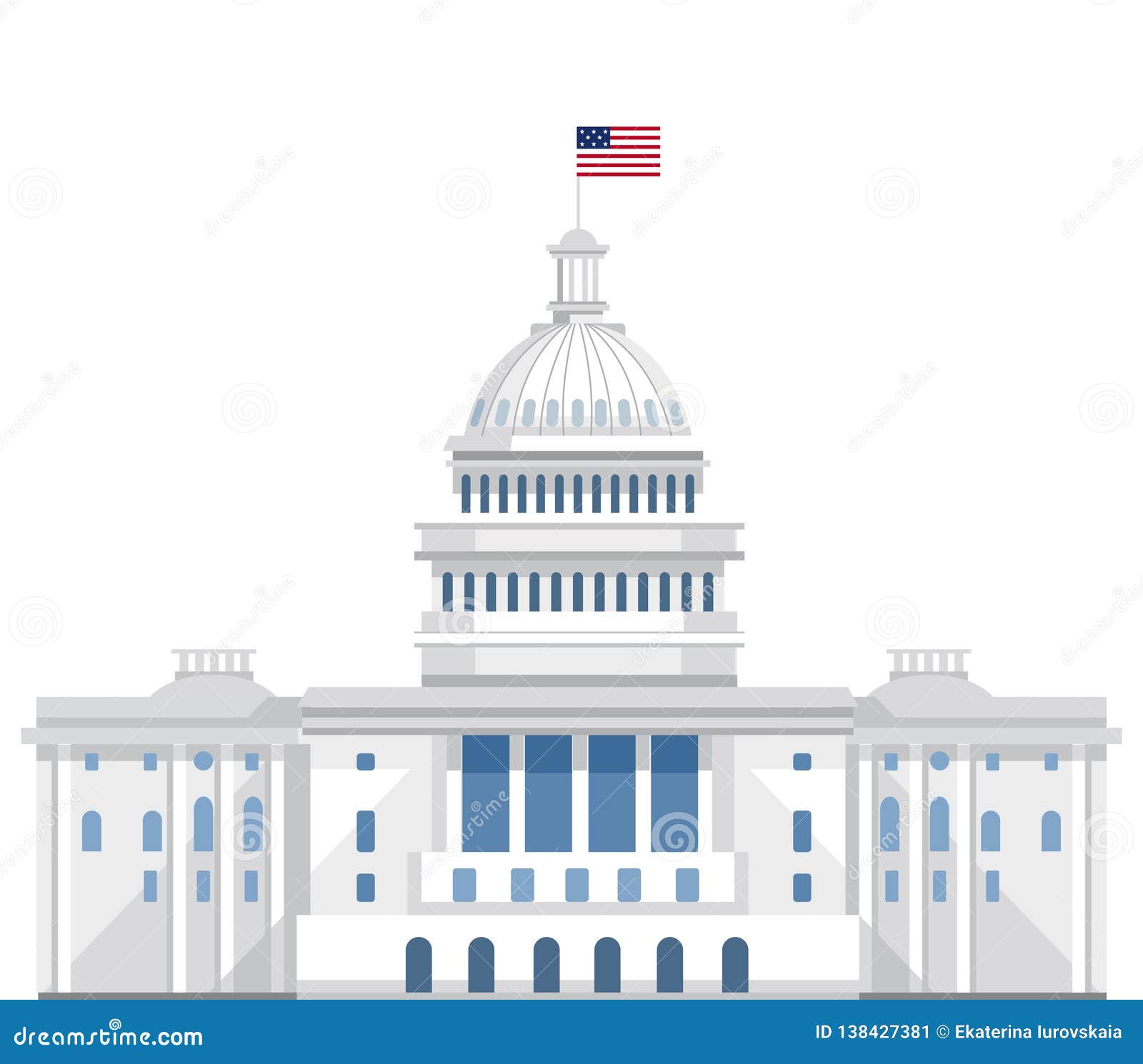 Правительство США вектор