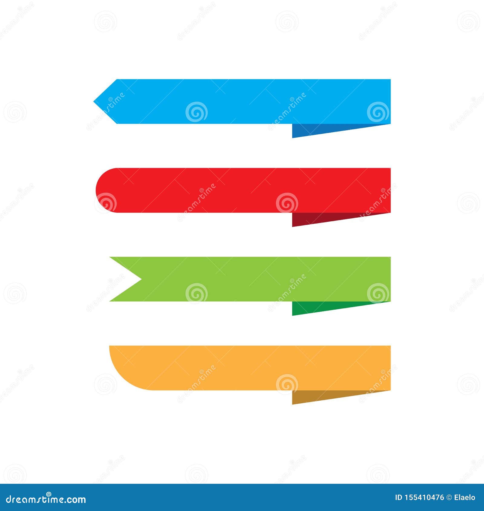 Иллюстрация вектора знамени ленты Иллюстрация вектора - иллюстрации ...