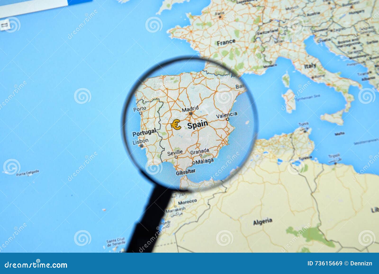 Карта испании гугл районы тенерифе