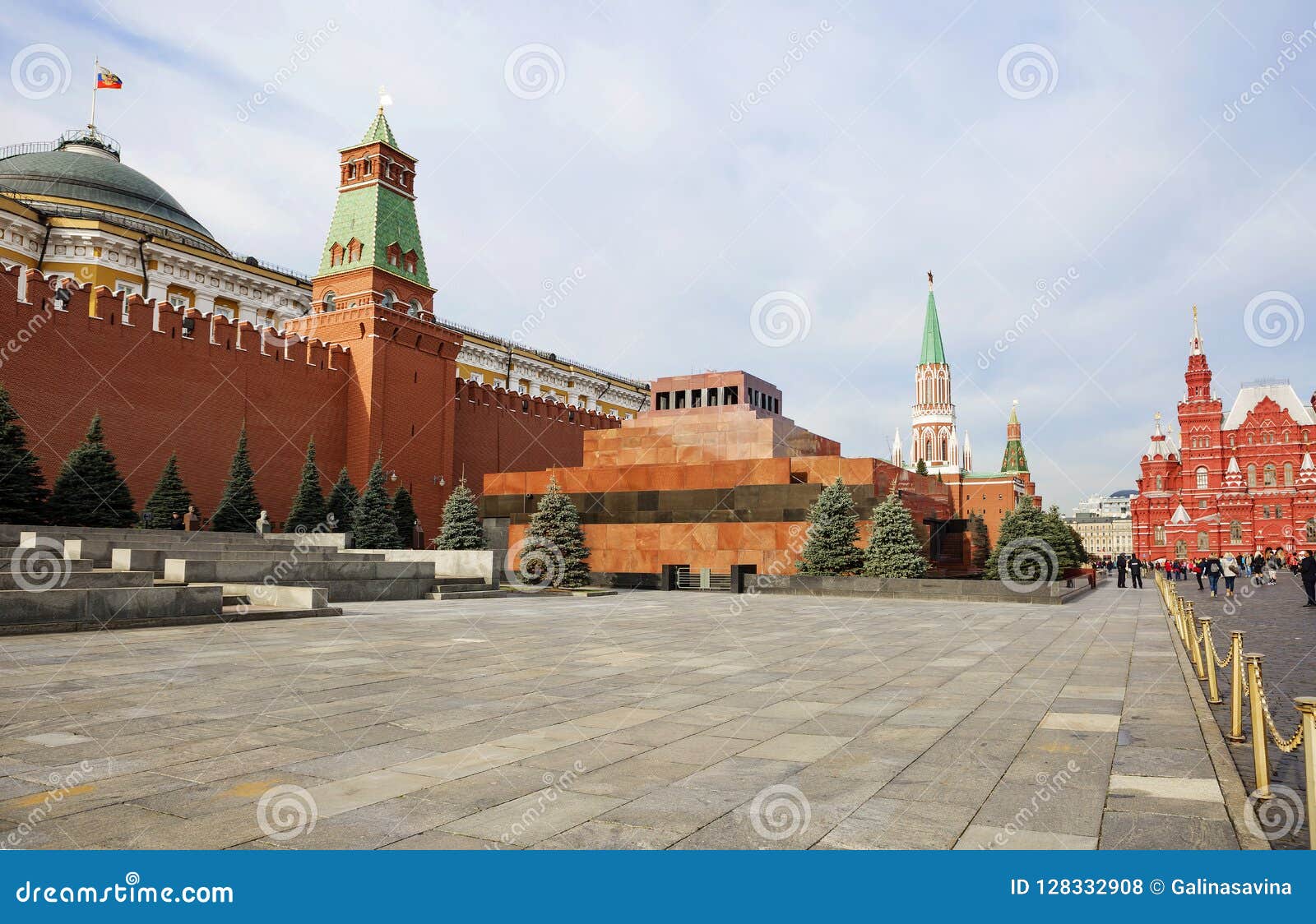 Стена мавзолей Кремль Москва