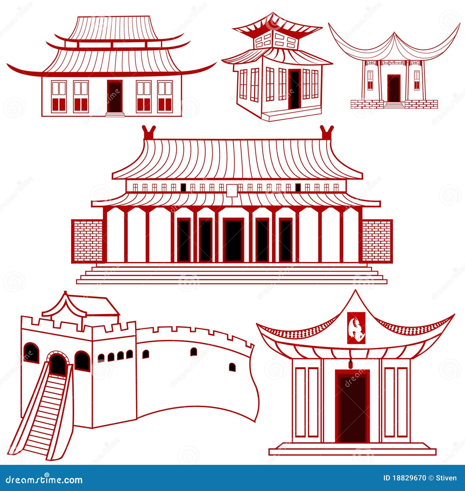 Китайские строения