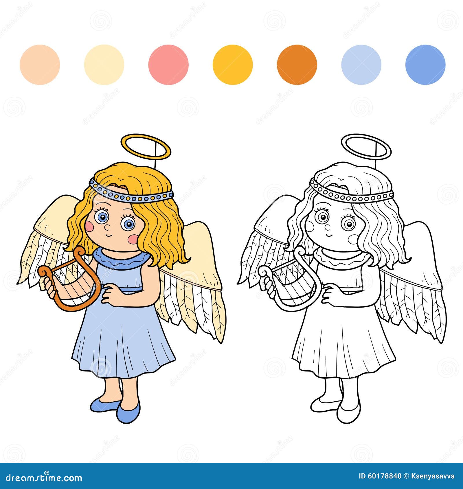 Ангел хранитель рисунок раскраска (46 фото)