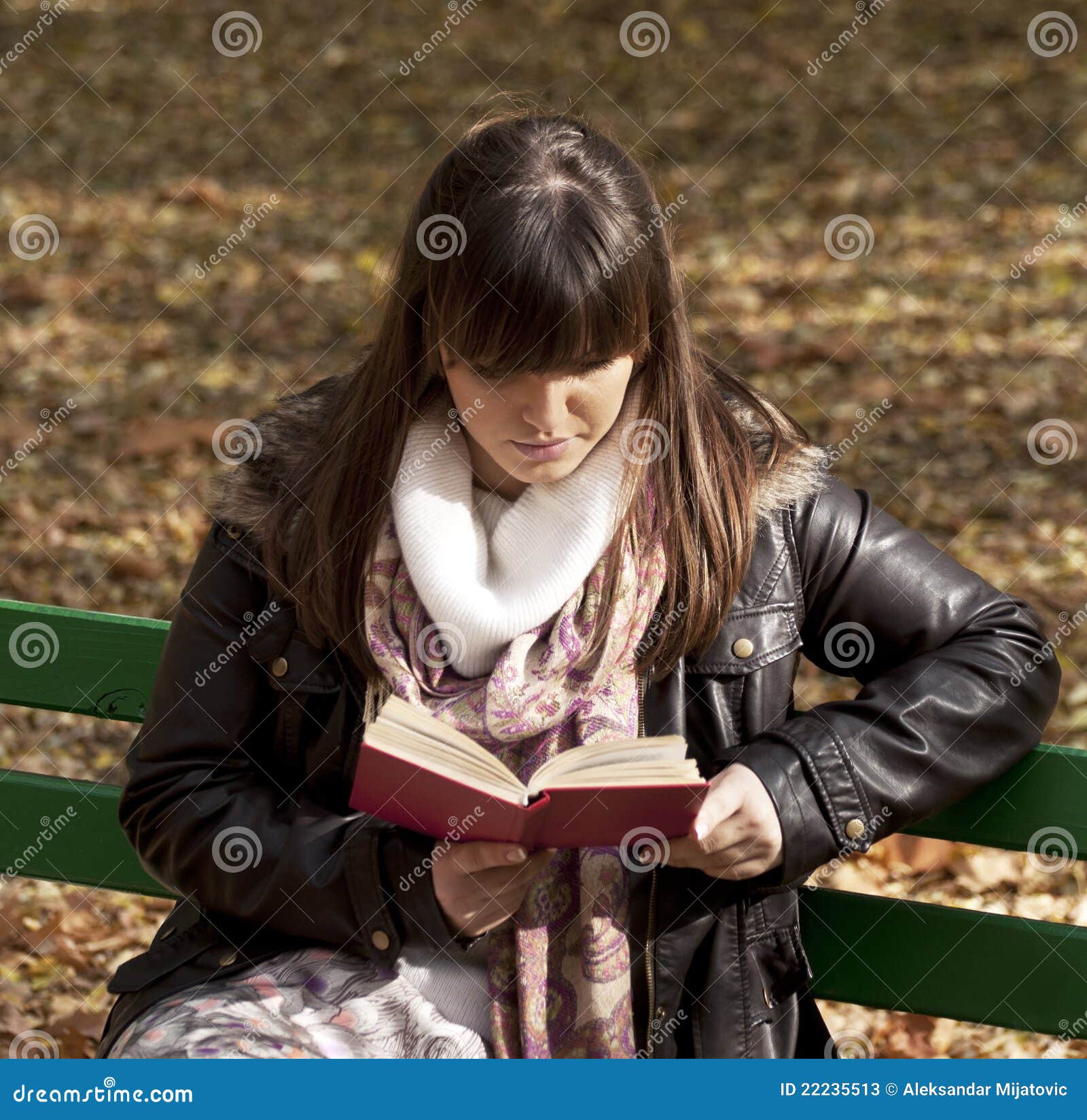красивейшая женщина чтения парка книги. женщина красивейшего чтения парка книги стенда сидя