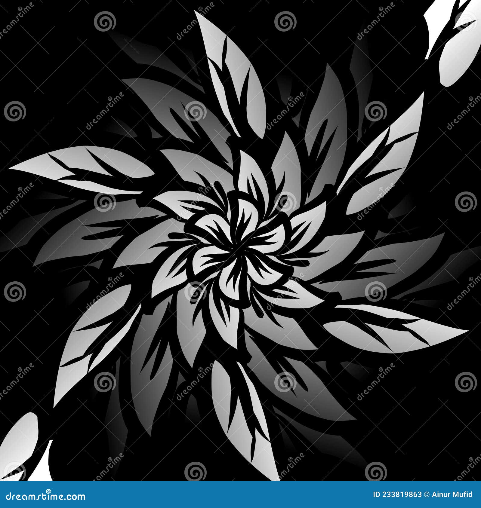 Пряжа Alize Show Punto Batik Design 6362 черный-белый