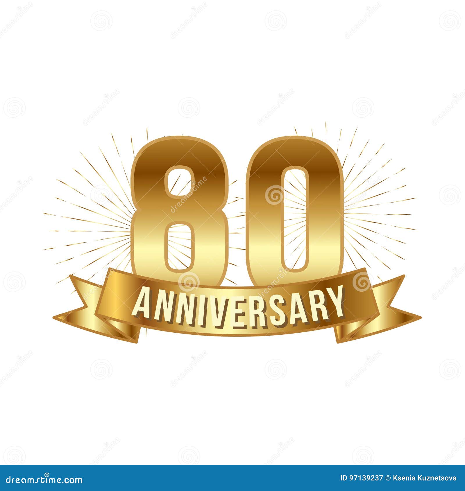 80 Лет цифры