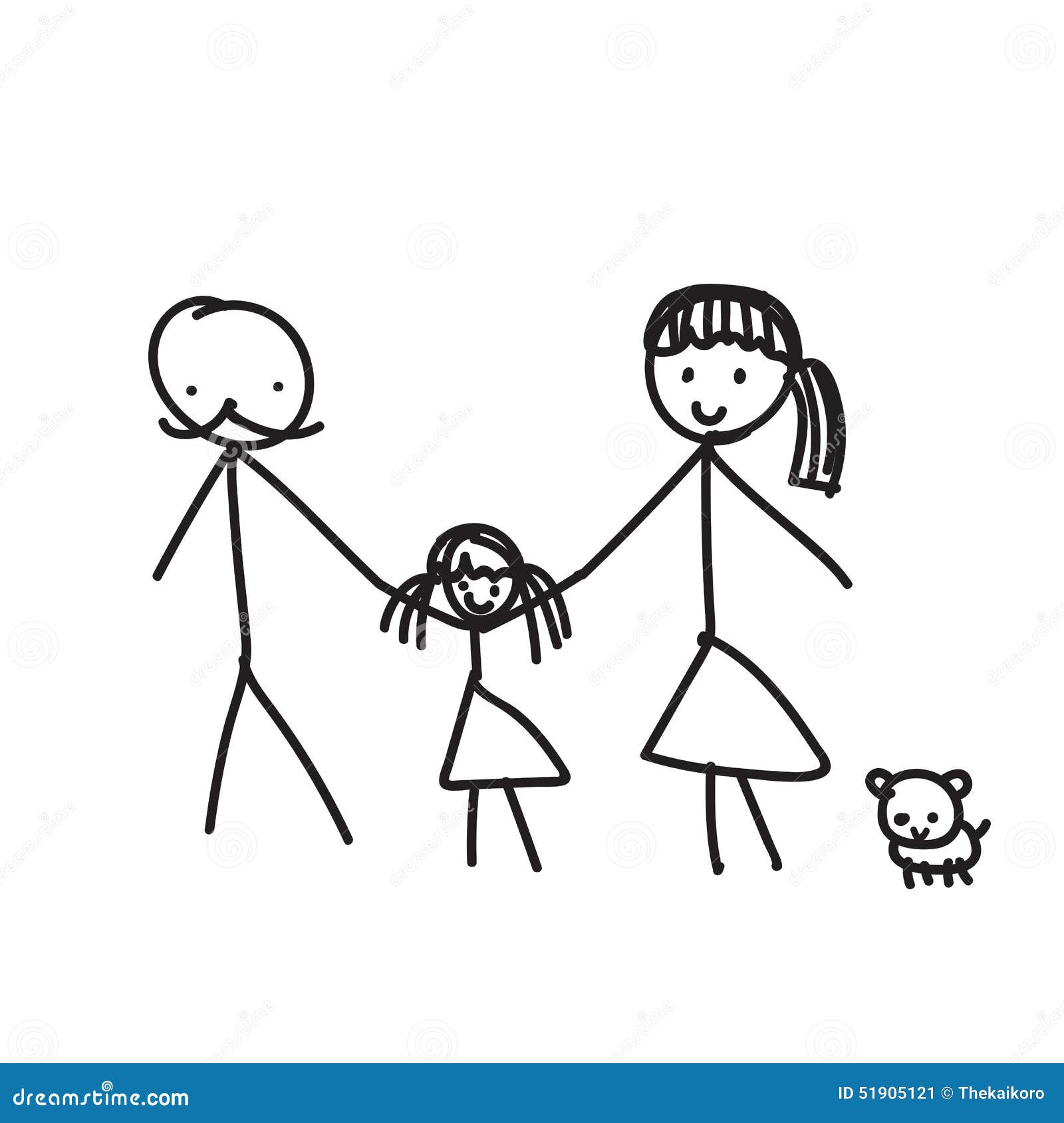 Рисунок семьи схематичное изображение