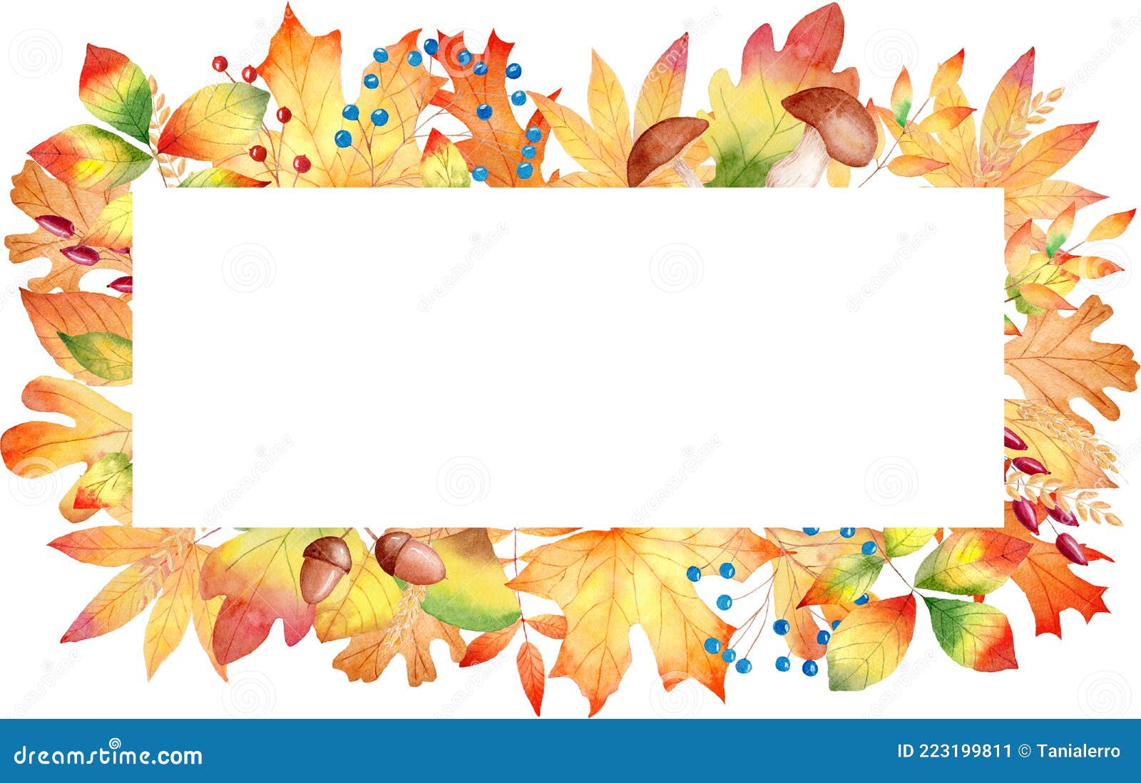 Рамка для поздравительной открытки - клипарт в векторном формате