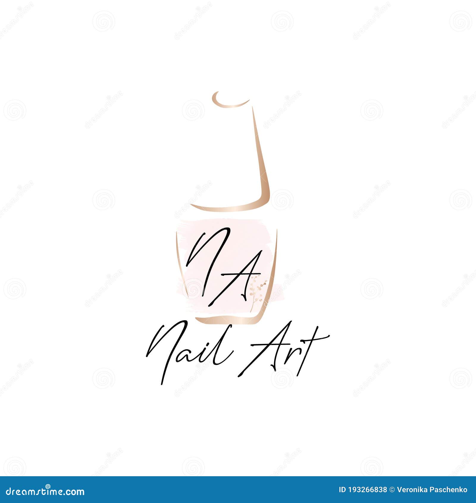 Nail Polish Bottle Logo Stock Illustrations 1,848 Nail Polish Bottle