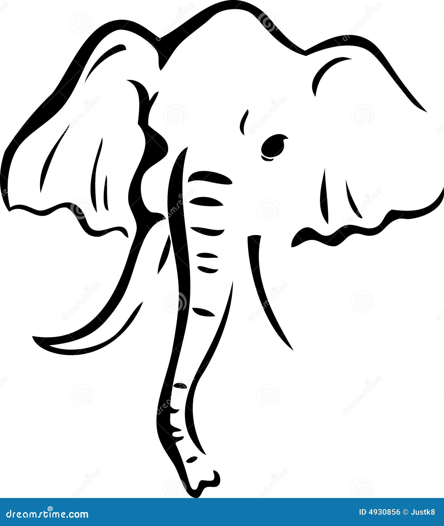 Морда слона логотип