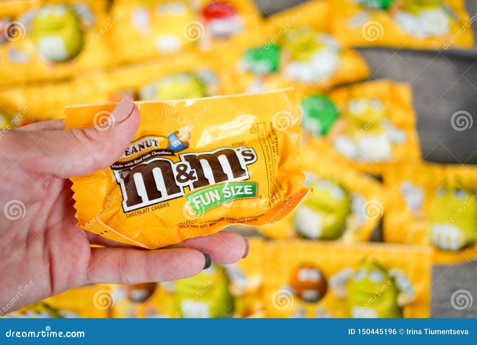 M&M'S Peanut fun Size