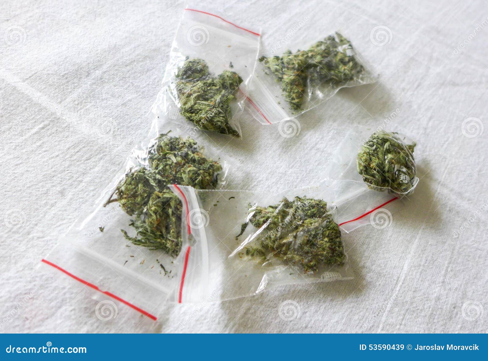 марихуана в пакетах
