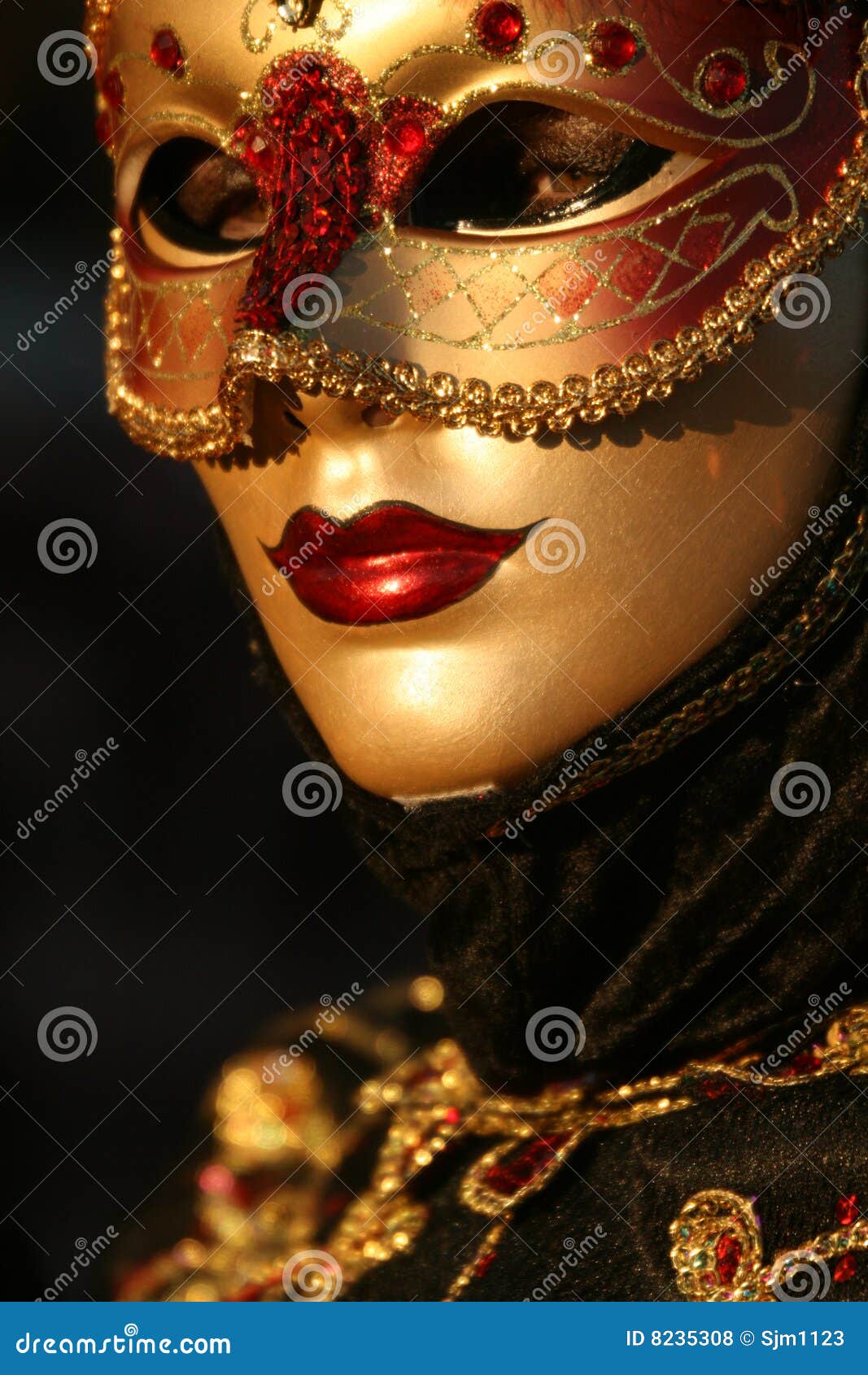 маска carnivale близкая вверх. Masquerade 2009 Италии costume carnivale venice