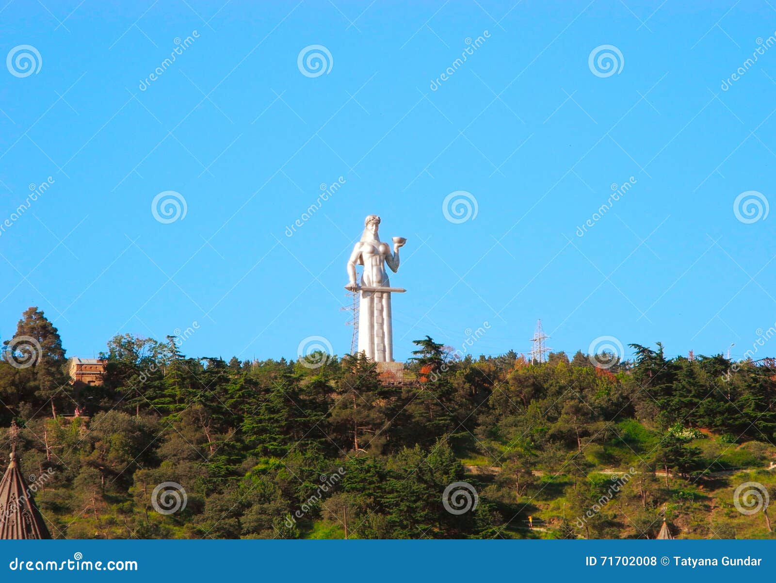 мать грузия памятник