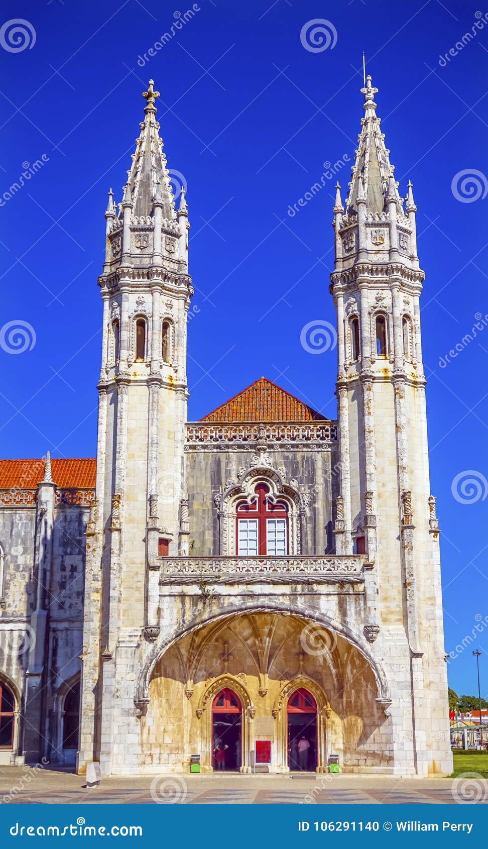 Морской музей St Jerome Belem Лиссабон Португалия Стоковое Фото