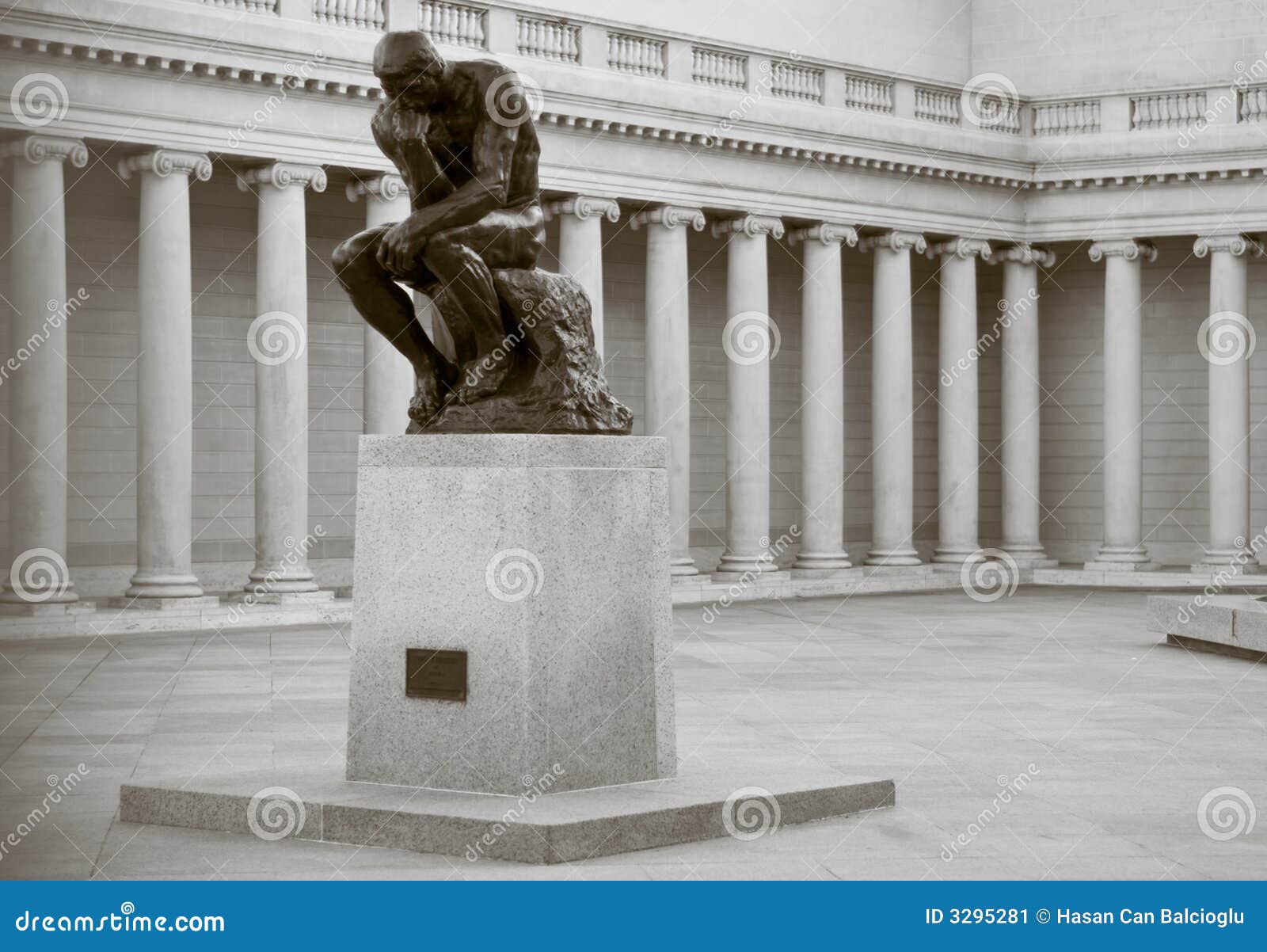 мыслитель rodin. очаруйте известного мыслителя san дворца шедевра легиона почетности francisco