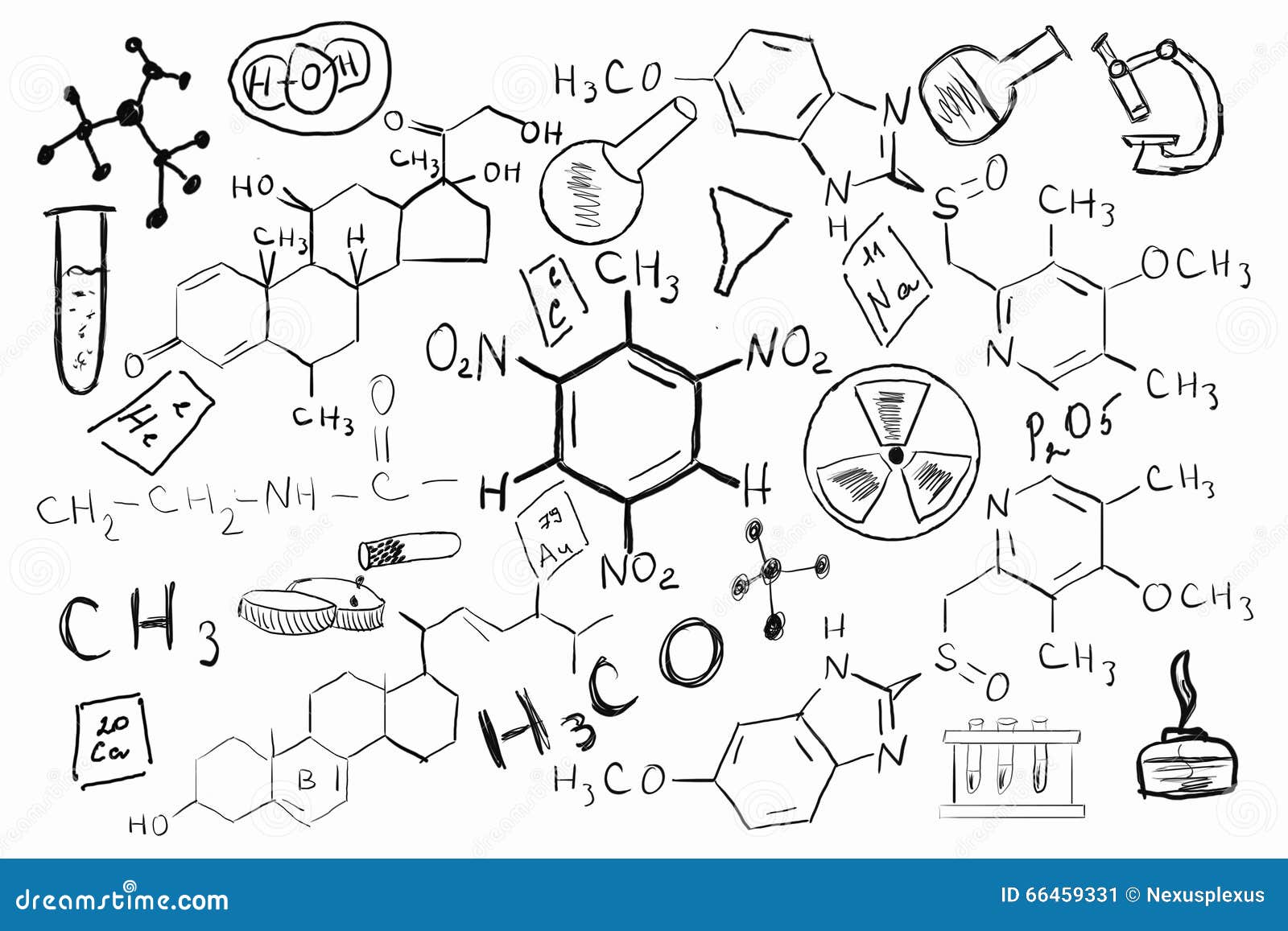 Химическая формула рисунок