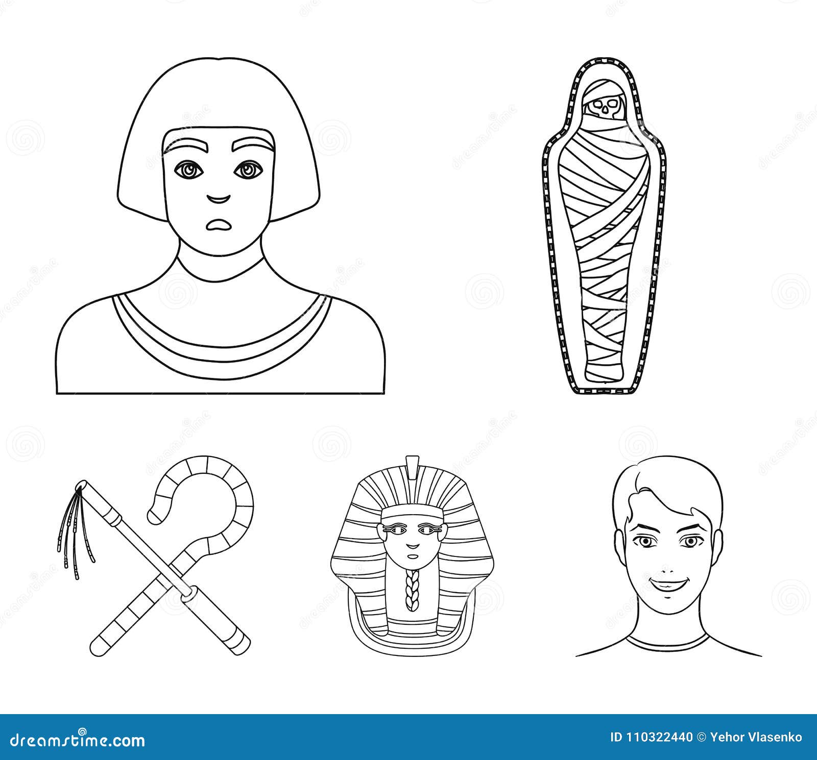 Символы Египта Мумия