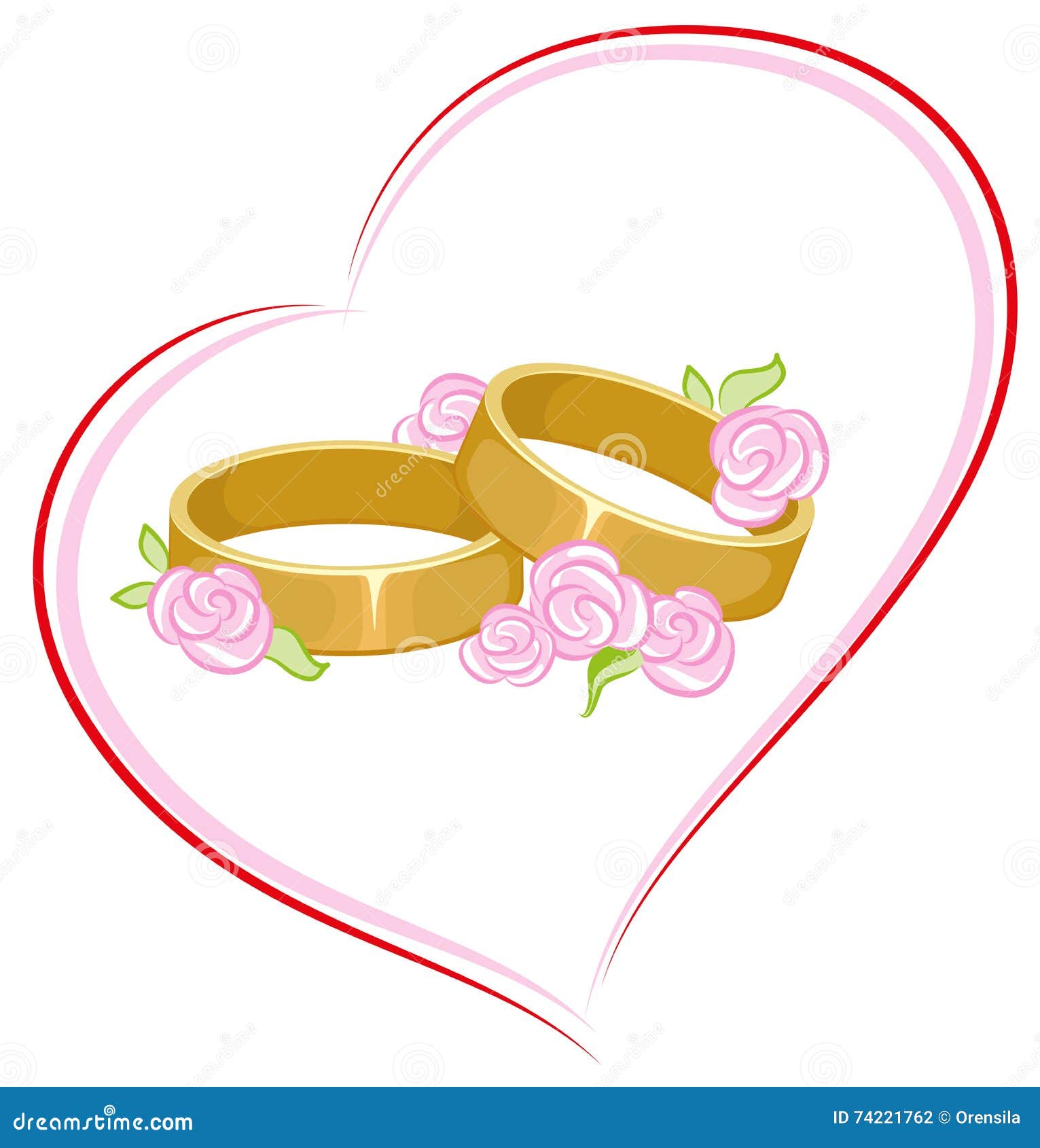 Свадебные кольца Стикеры