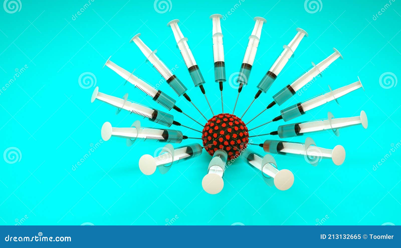 Одноразовые шприцы с вакциной инъекционные молекулу коронавирус ...