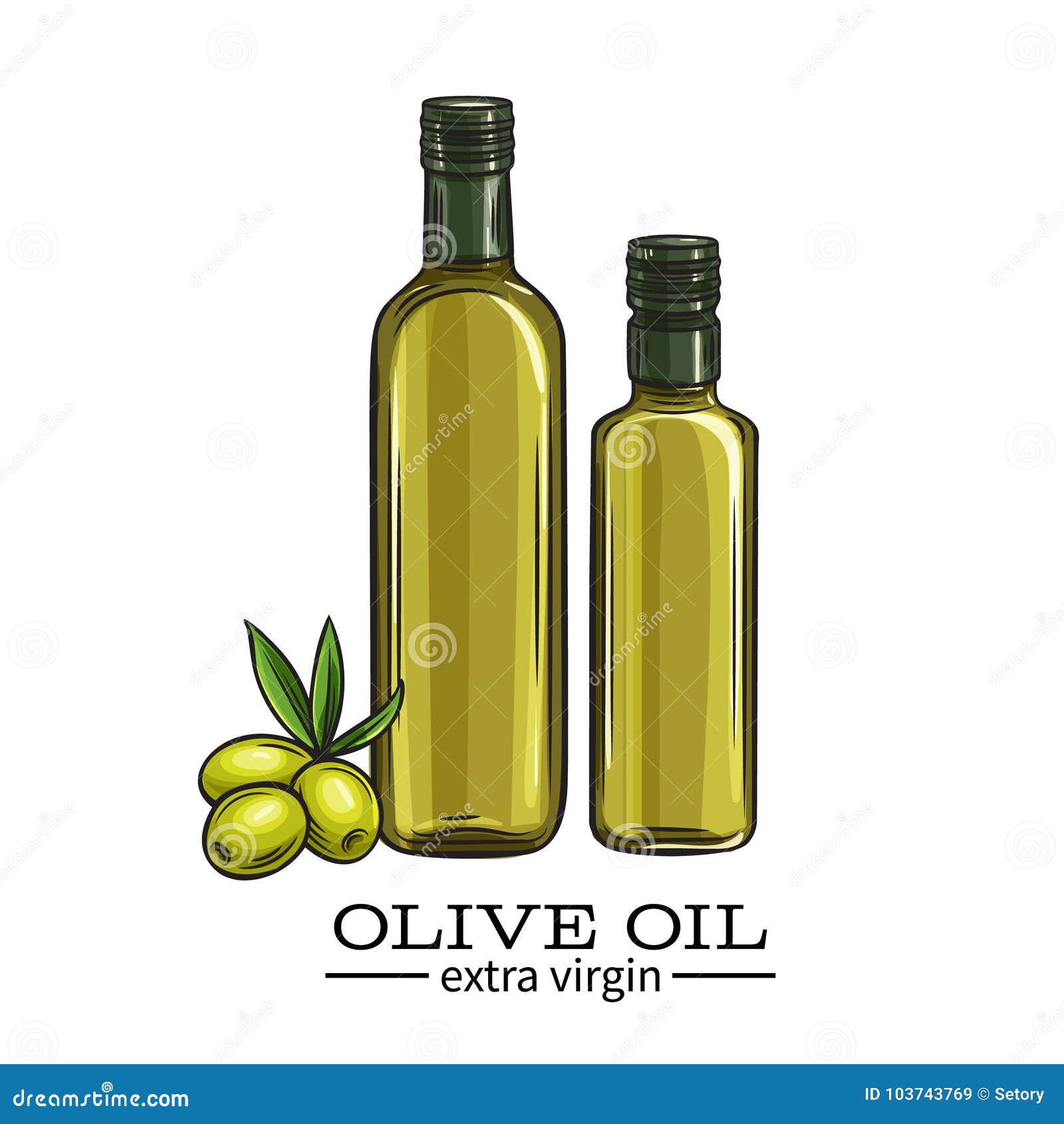 Оливковое масло Графика