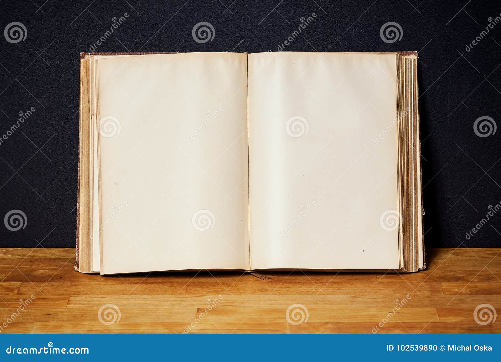 Книга раскрытая на полке