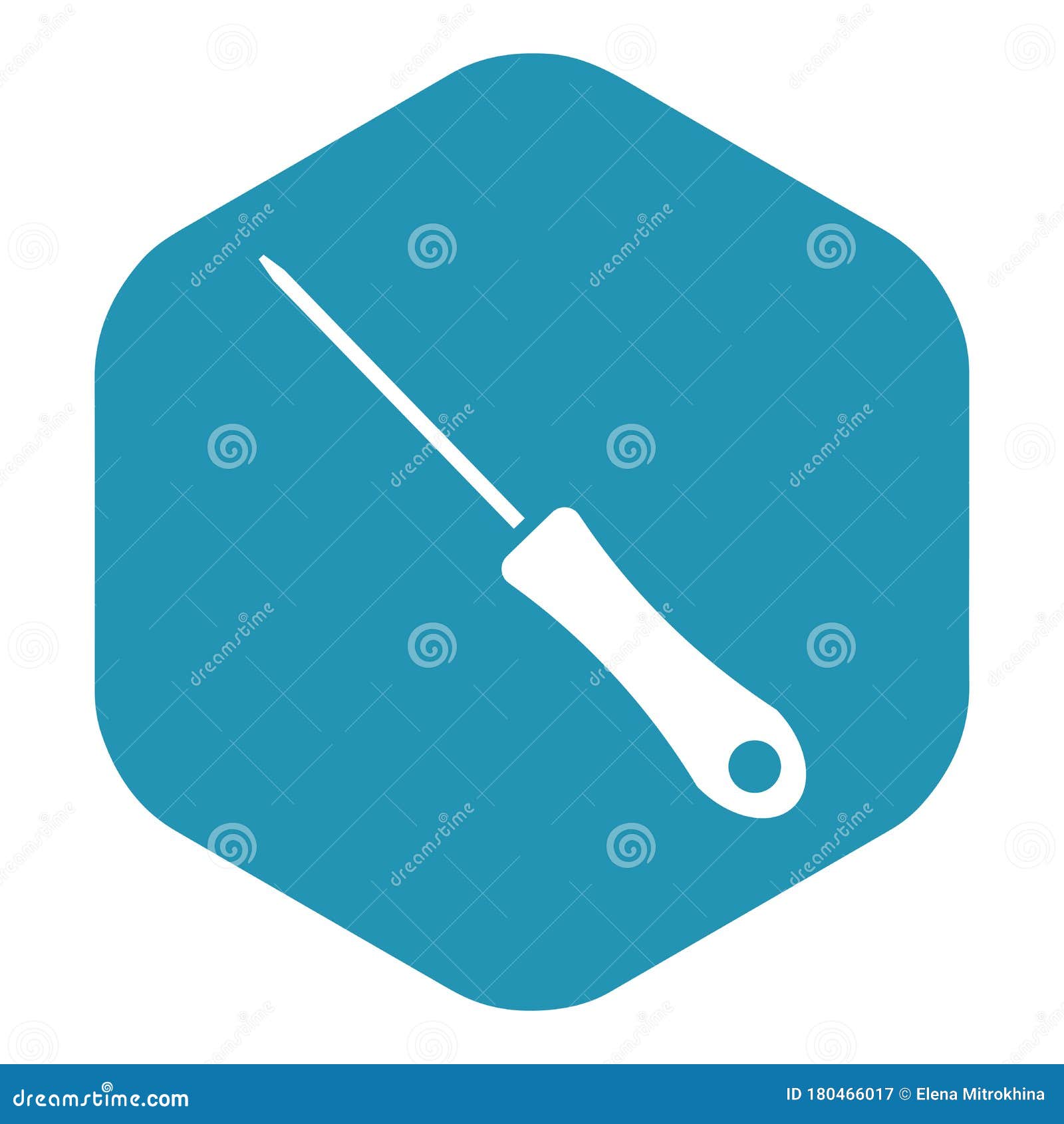 Phillips Screwdriver Icon. a Tool Designed for Screwing and Unscrewing